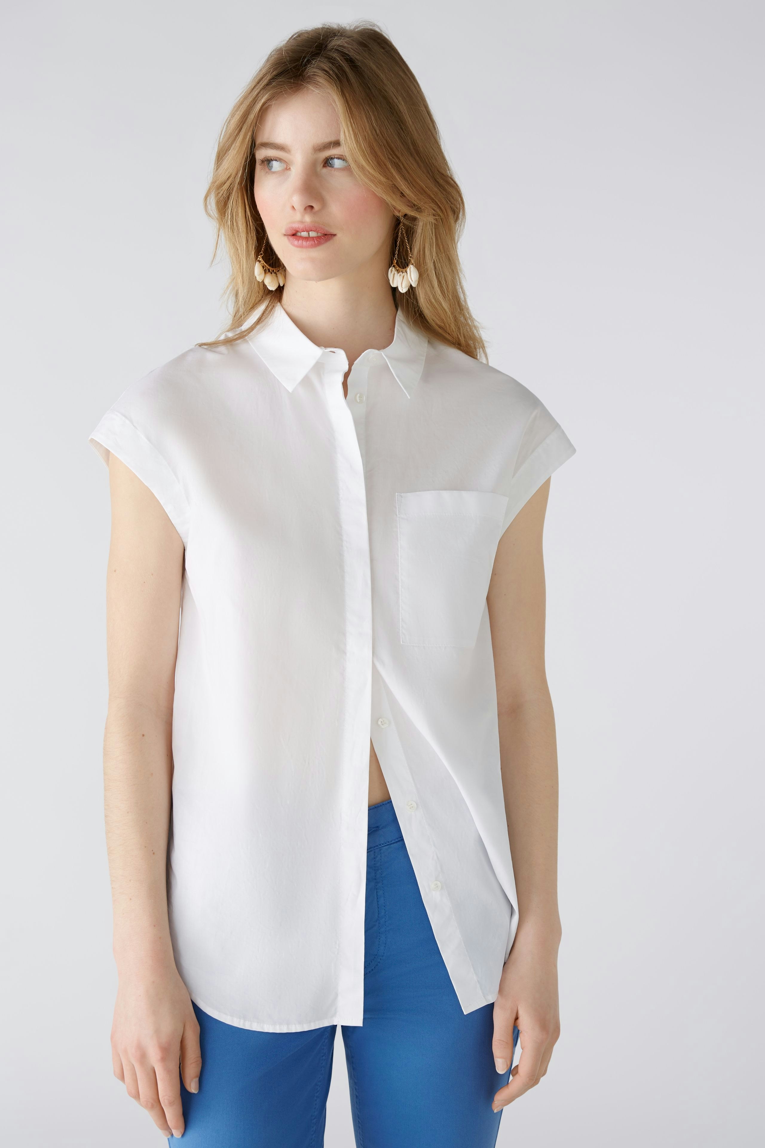 Bild 5 von Blouse - optic white in optic white | Oui