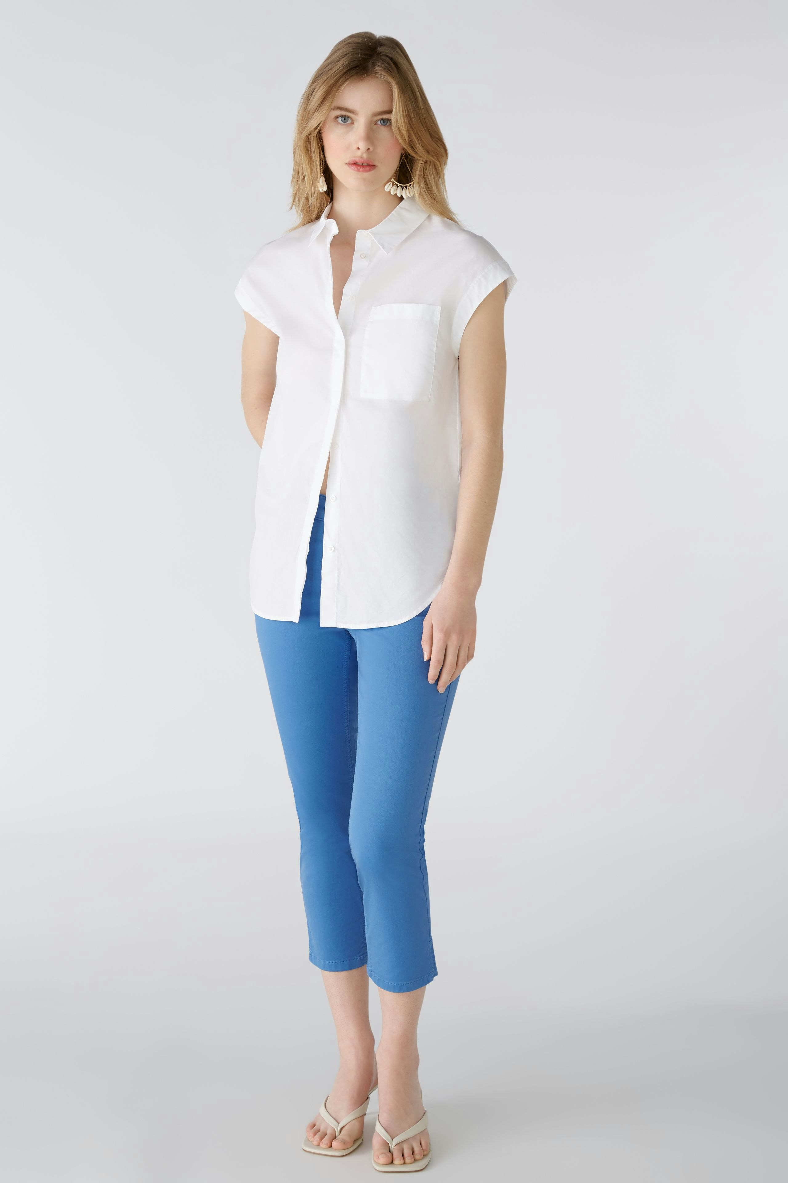 Bild 1 von Blouse - optic white in optic white | Oui