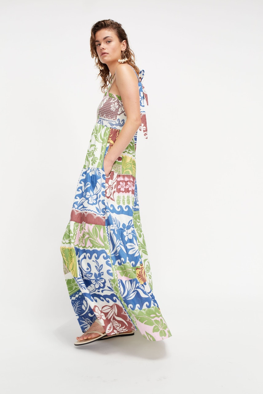 Bild 6 von Maxi dress - blue green in blue green | Oui