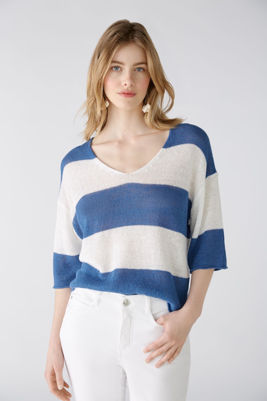 Bild 2 von Pullover - blue white in blue white | Oui