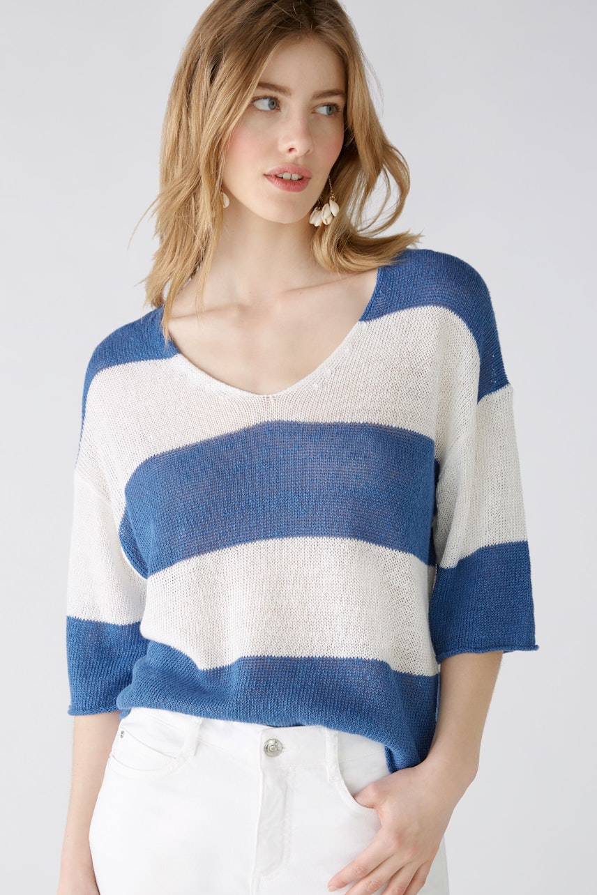 Bild 5 von Pullover - blue white in blue white | Oui