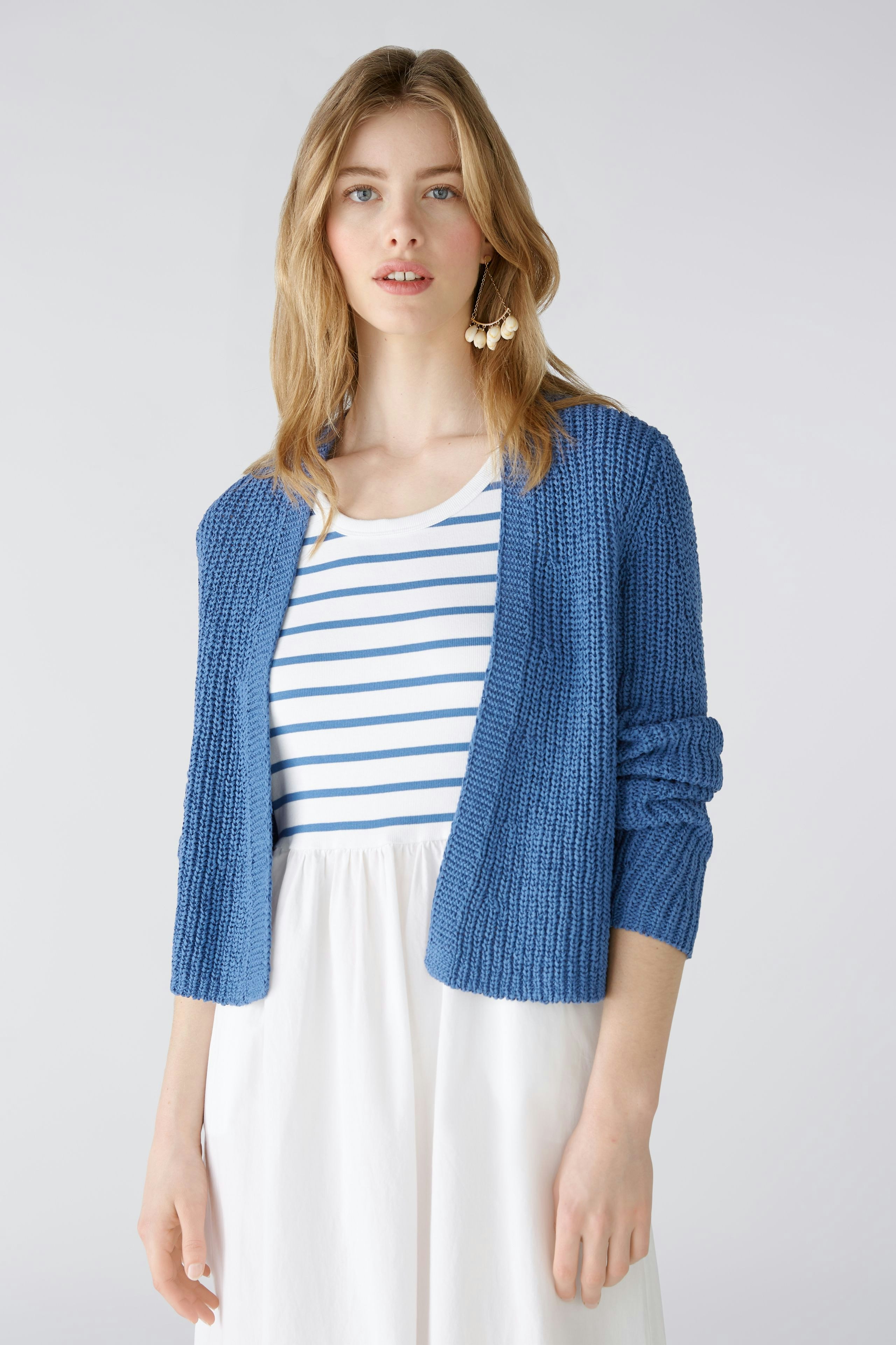 Bild 2 von Strickjacke - bright cobalt in bright cobalt | Oui