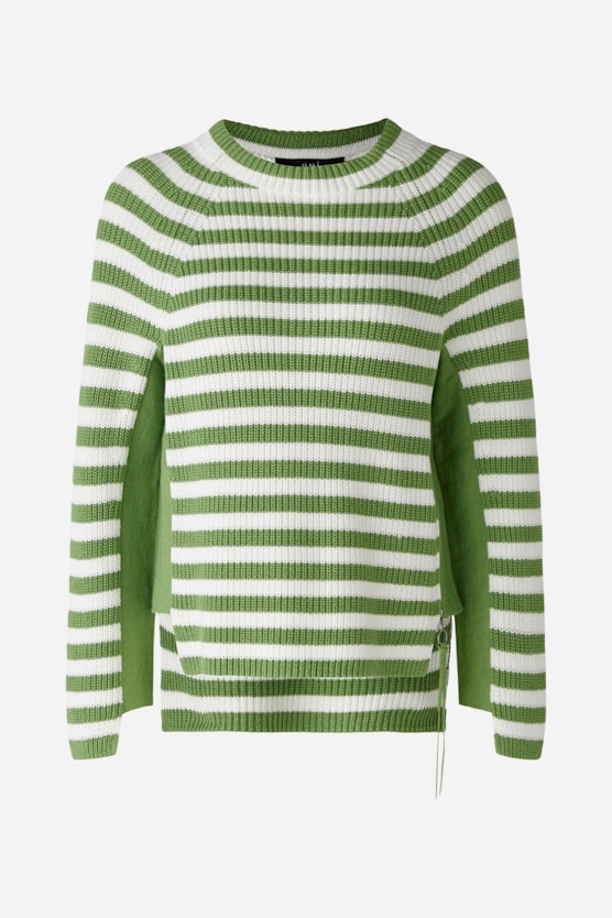 RUBI  Pullover - green white