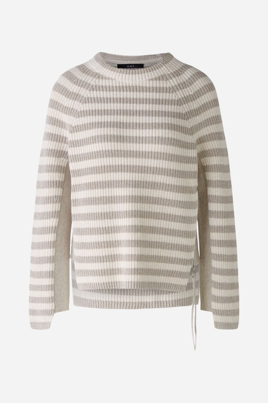 Bild 6 von RUBI  Pullover - lightbrown white in lightbrown white | Oui