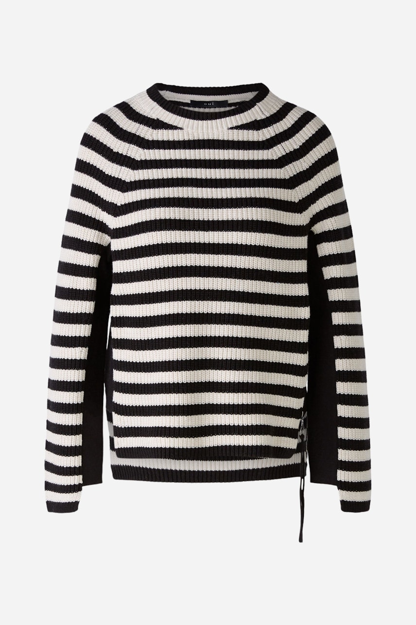 Bild 8 von RUBI  Pullover - black offwhite in black offwhite | Oui