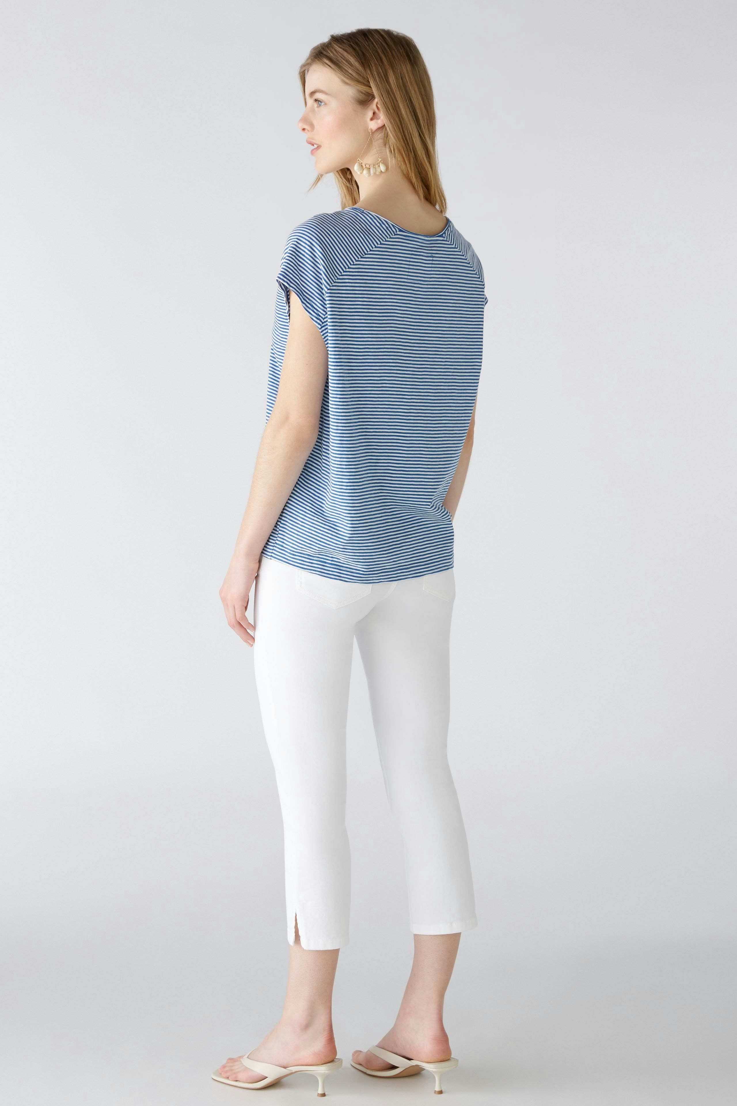 Bild 3 von T-shirt - blue white in blue white | Oui