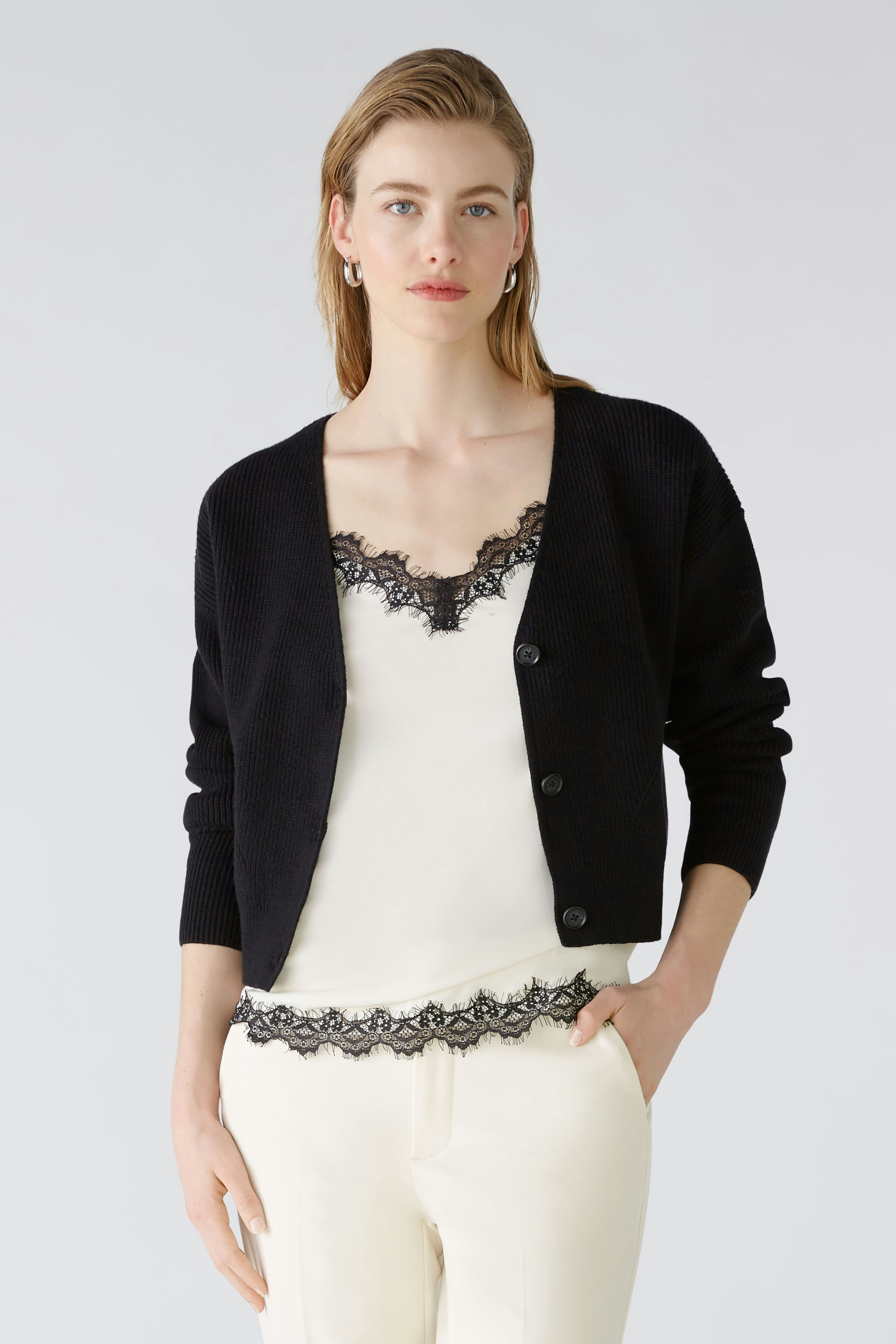 Bild 3 von Cardigan - black in black | Oui