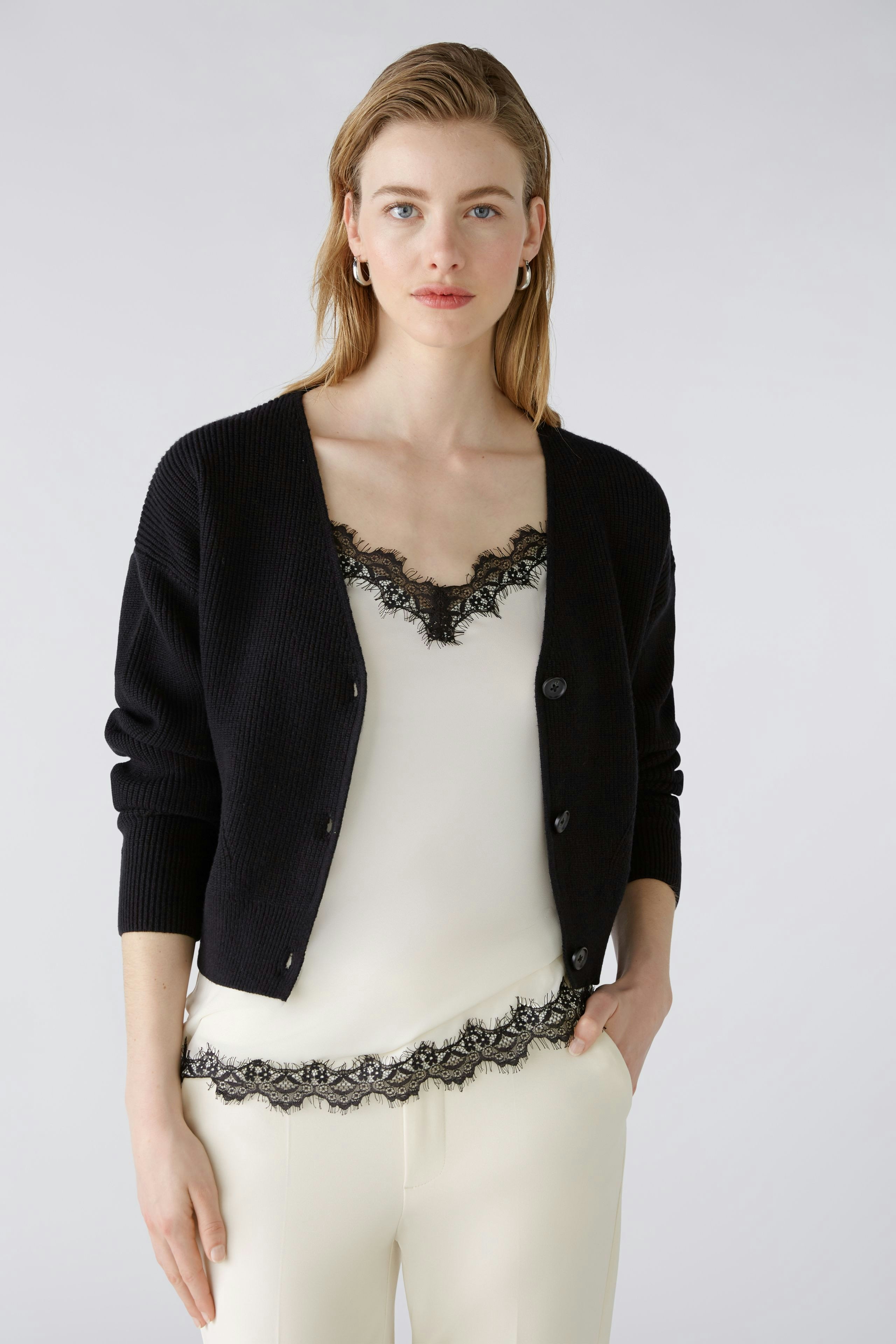 Bild 5 von Cardigan - black in black | Oui