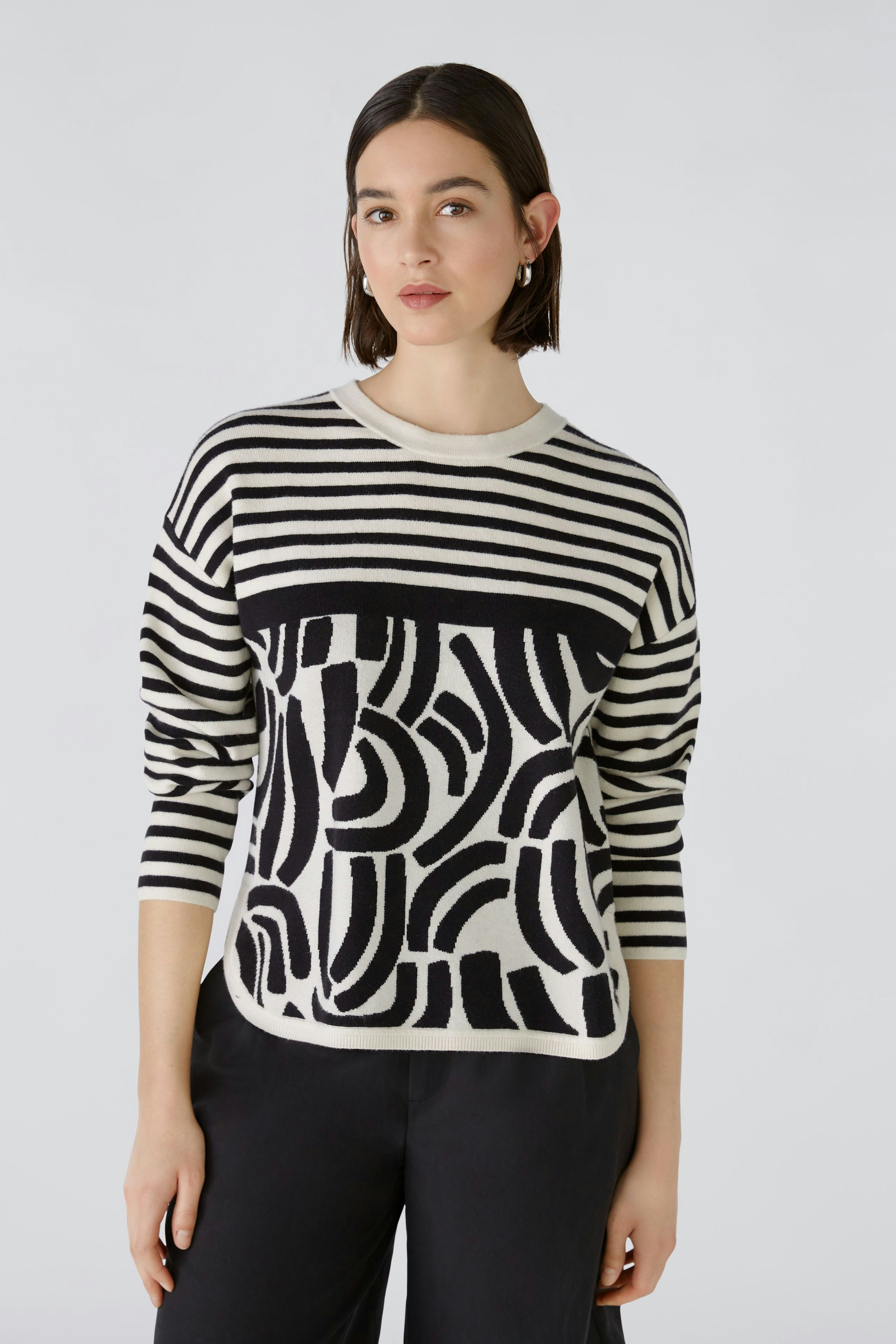 Bild 2 von Pullover - white black in white black | Oui