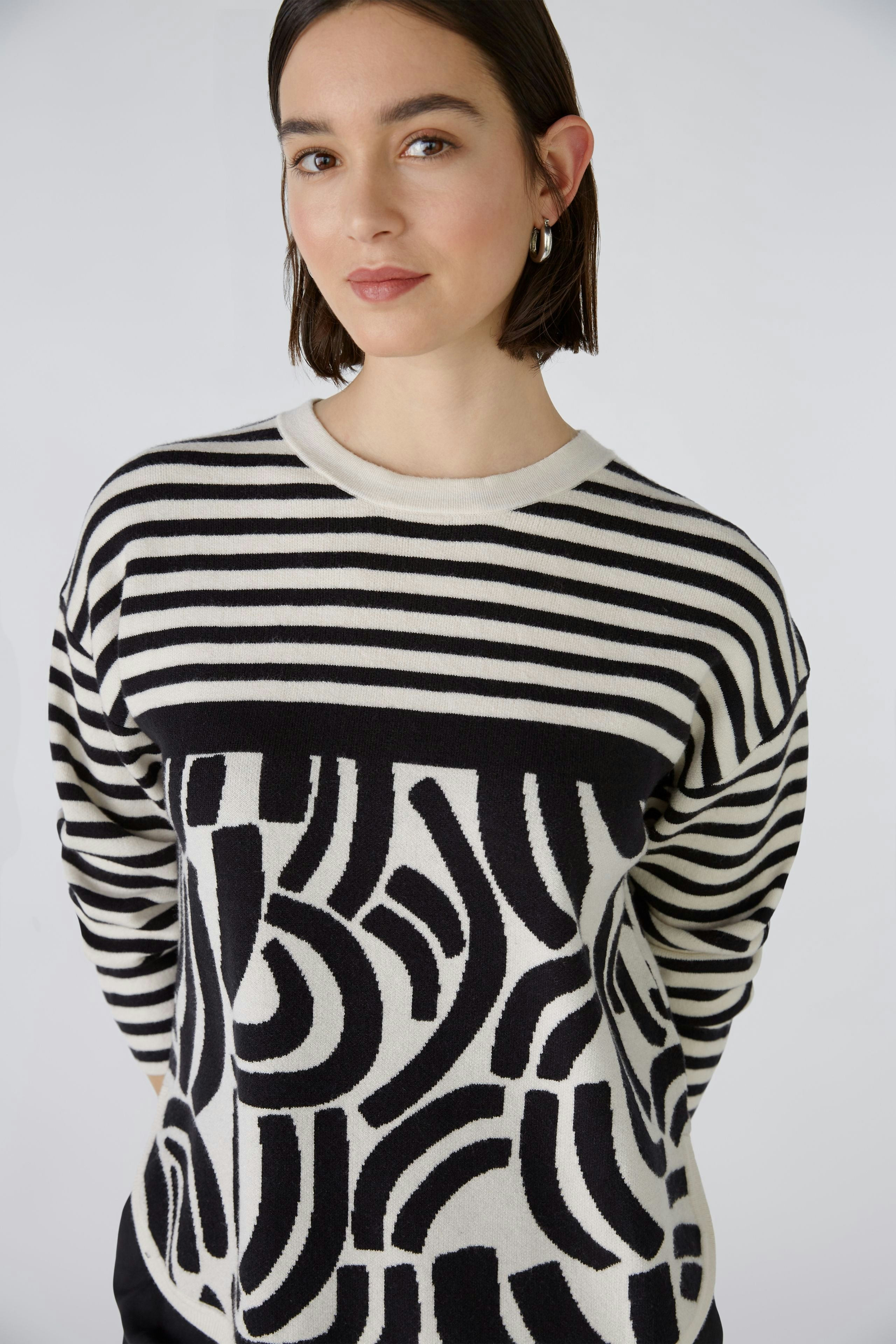 Bild 4 von Pullover - white black in white black | Oui