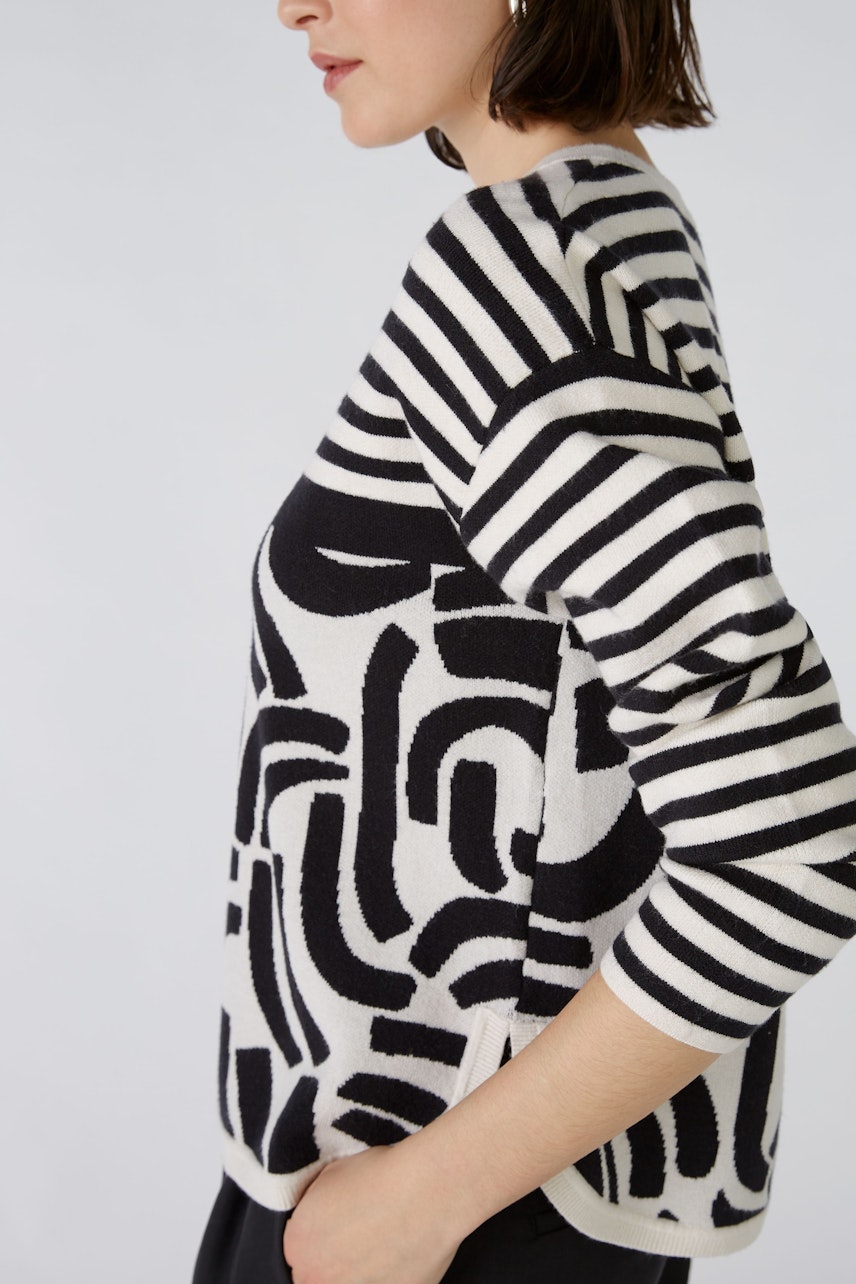 Bild 5 von Pullover - white black in white black | Oui