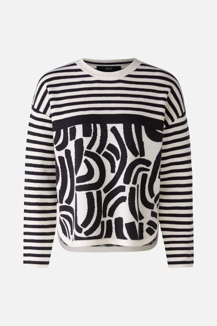 Bild 7 von Pullover - white black in white black | Oui