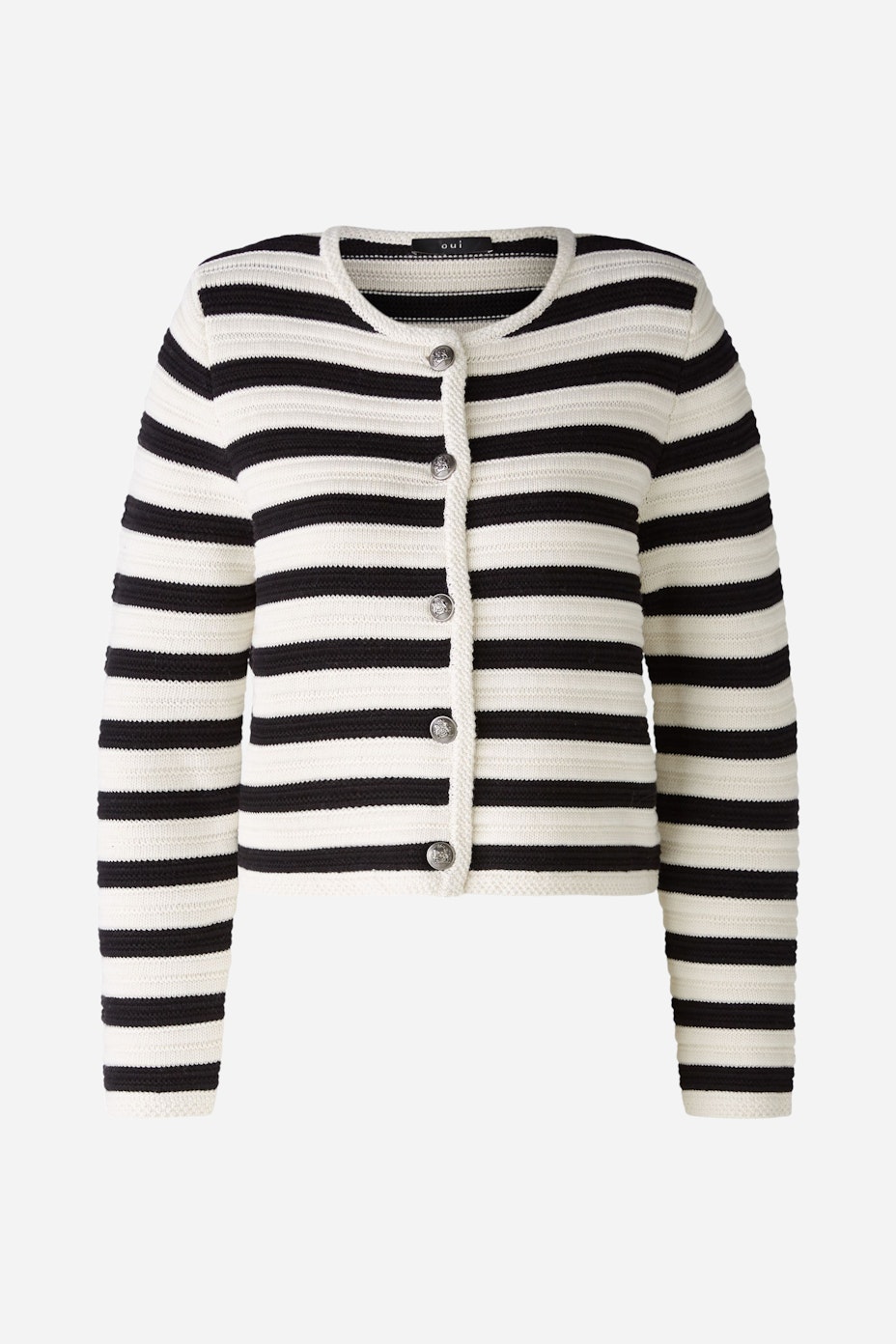 Cardigan - offwhite black