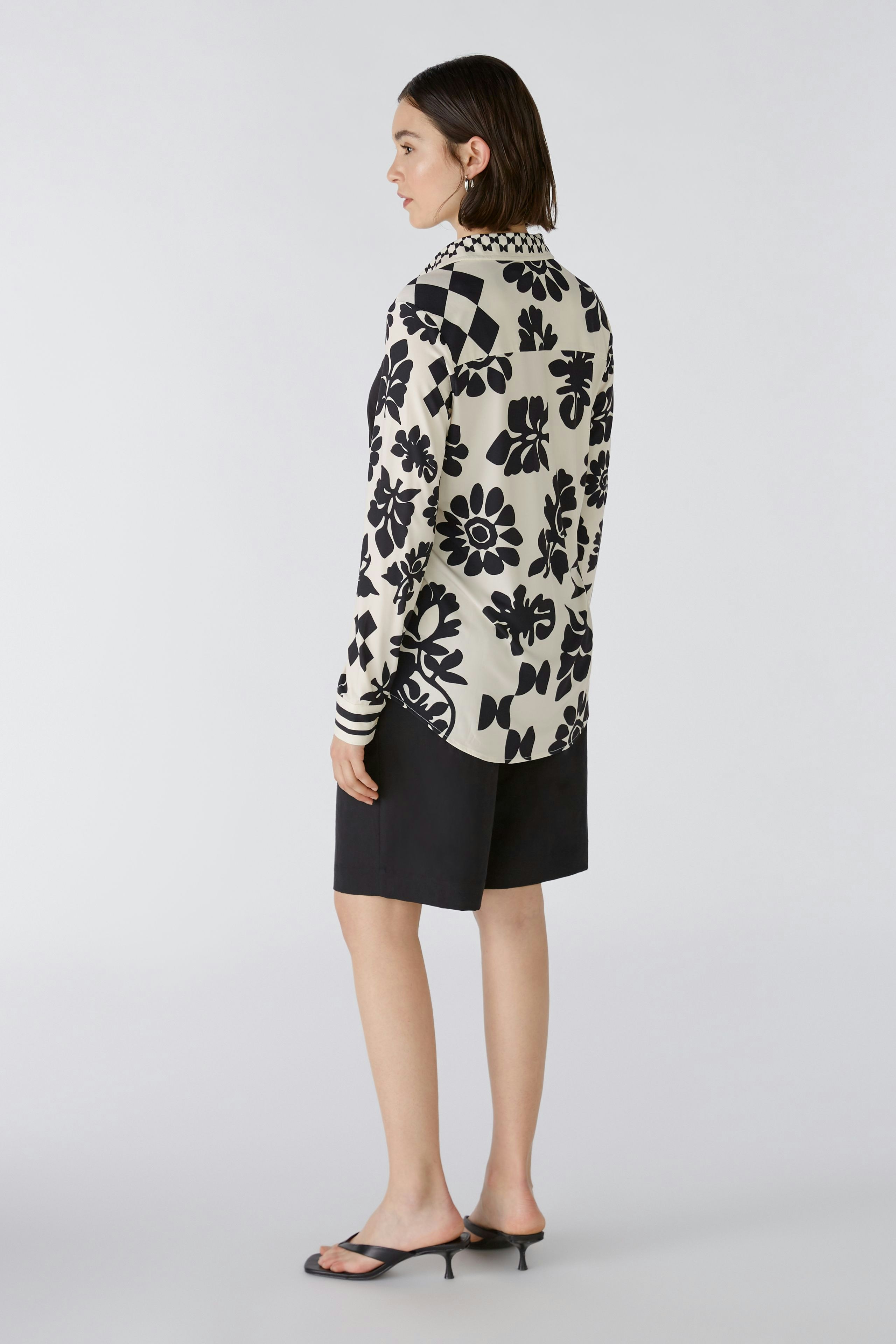 Bild 3 von Shirt blouse - offwhite black in offwhite black | Oui