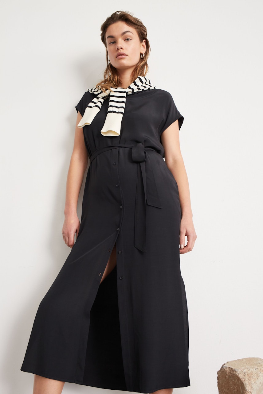 Bild 7 von Maxi dress - black in black | Oui