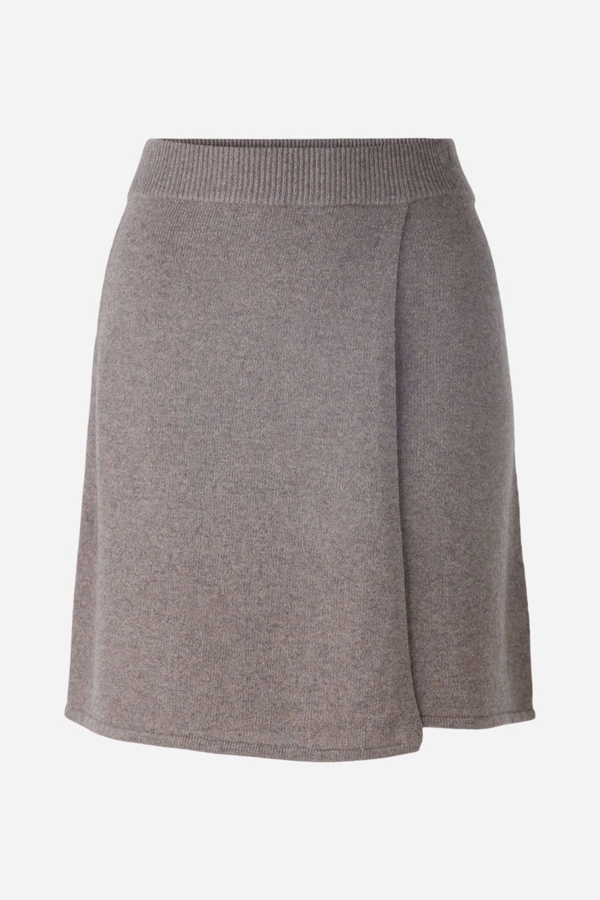 Bild 6 von Knitted skirt - smoky taupe in smoky taupe | Oui