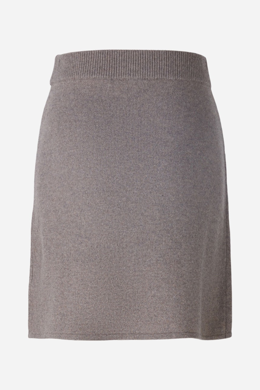 Bild 7 von Knitted skirt - smoky taupe in smoky taupe | Oui