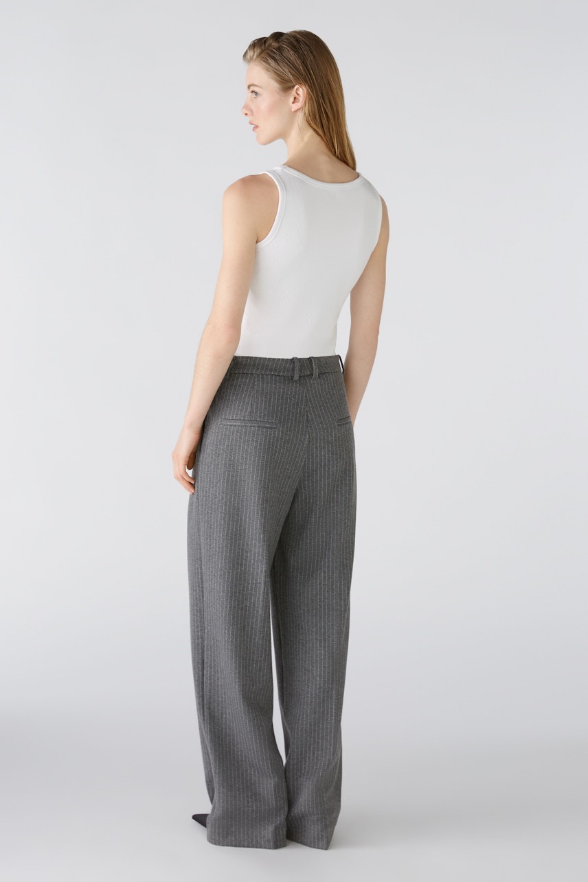 Bild 3 von Suit trousers - grey /black in grey /black | Oui