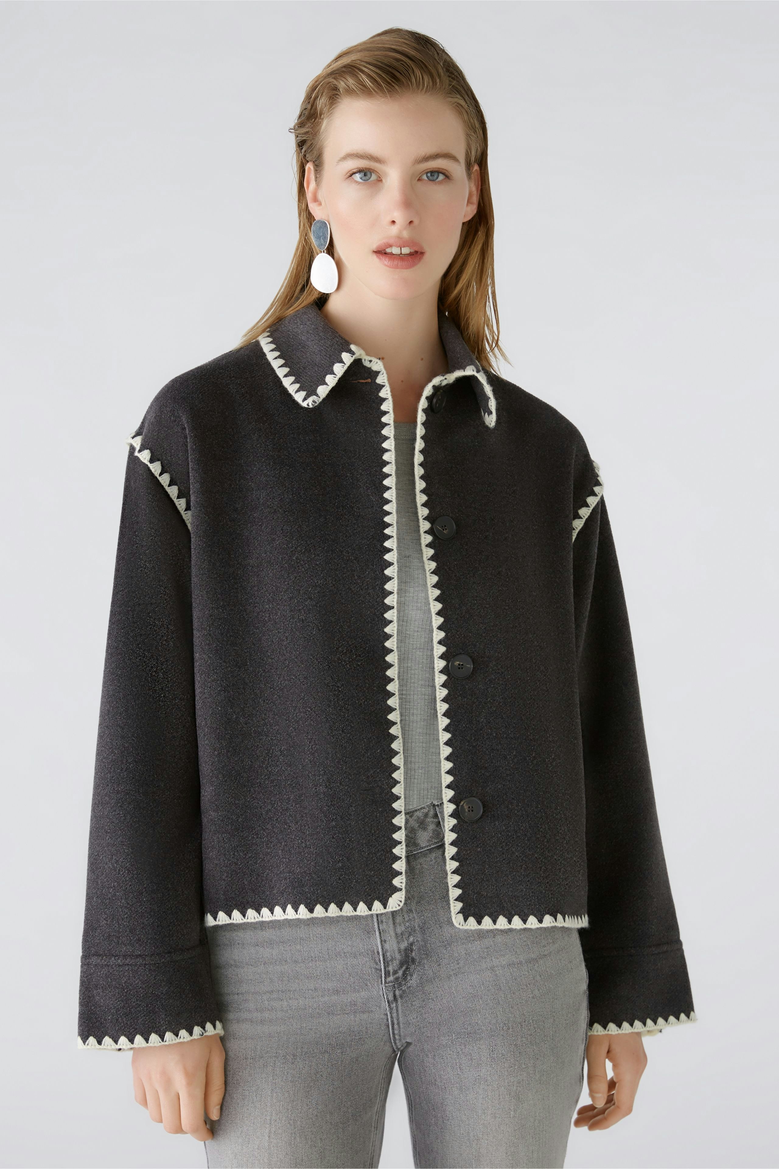 Bild 3 von Jacke - darkgrey in darkgrey | Oui