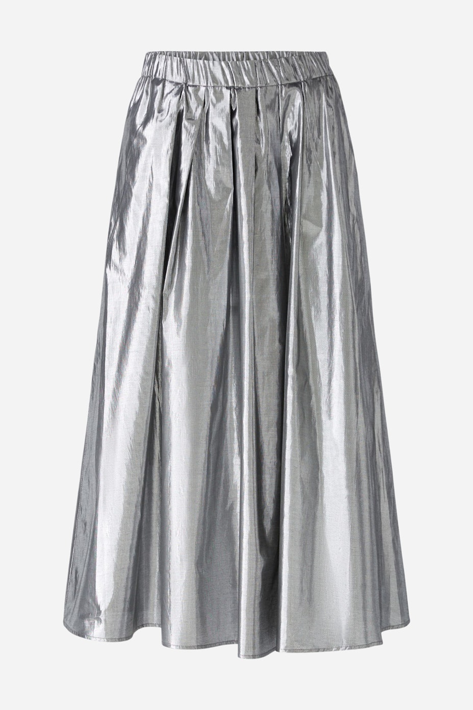 Maxi skirt - silver gunmetal