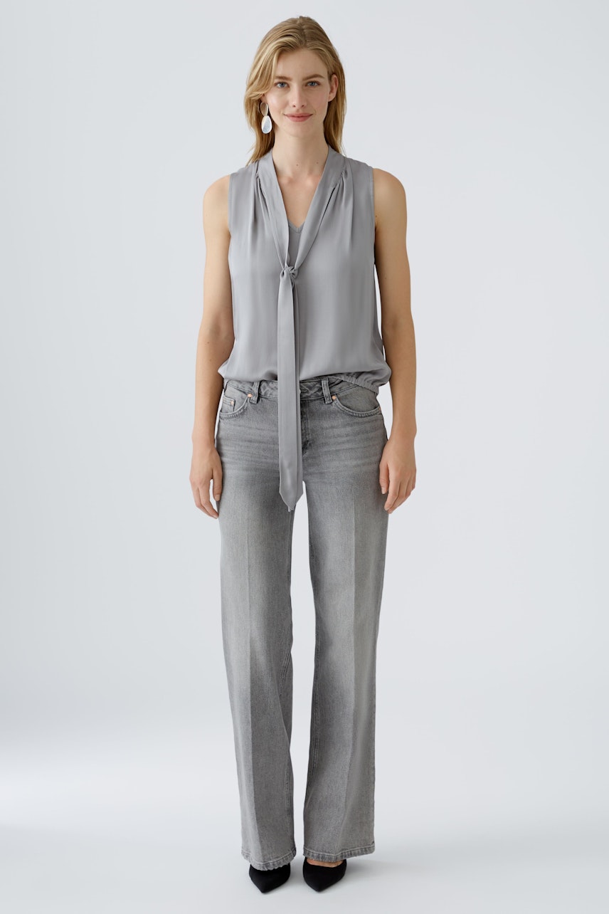 Bild 2 von Bluse - grey in grey | Oui