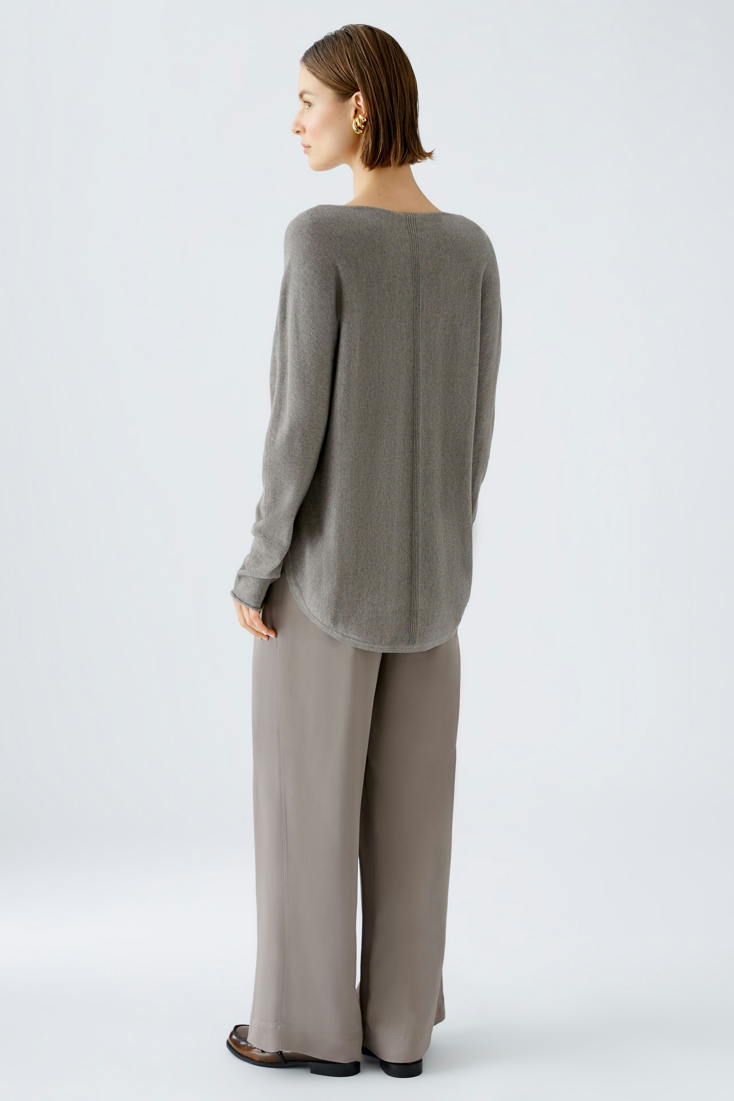 Bild 4 von Pullover - smoky taupe in smoky taupe | Oui