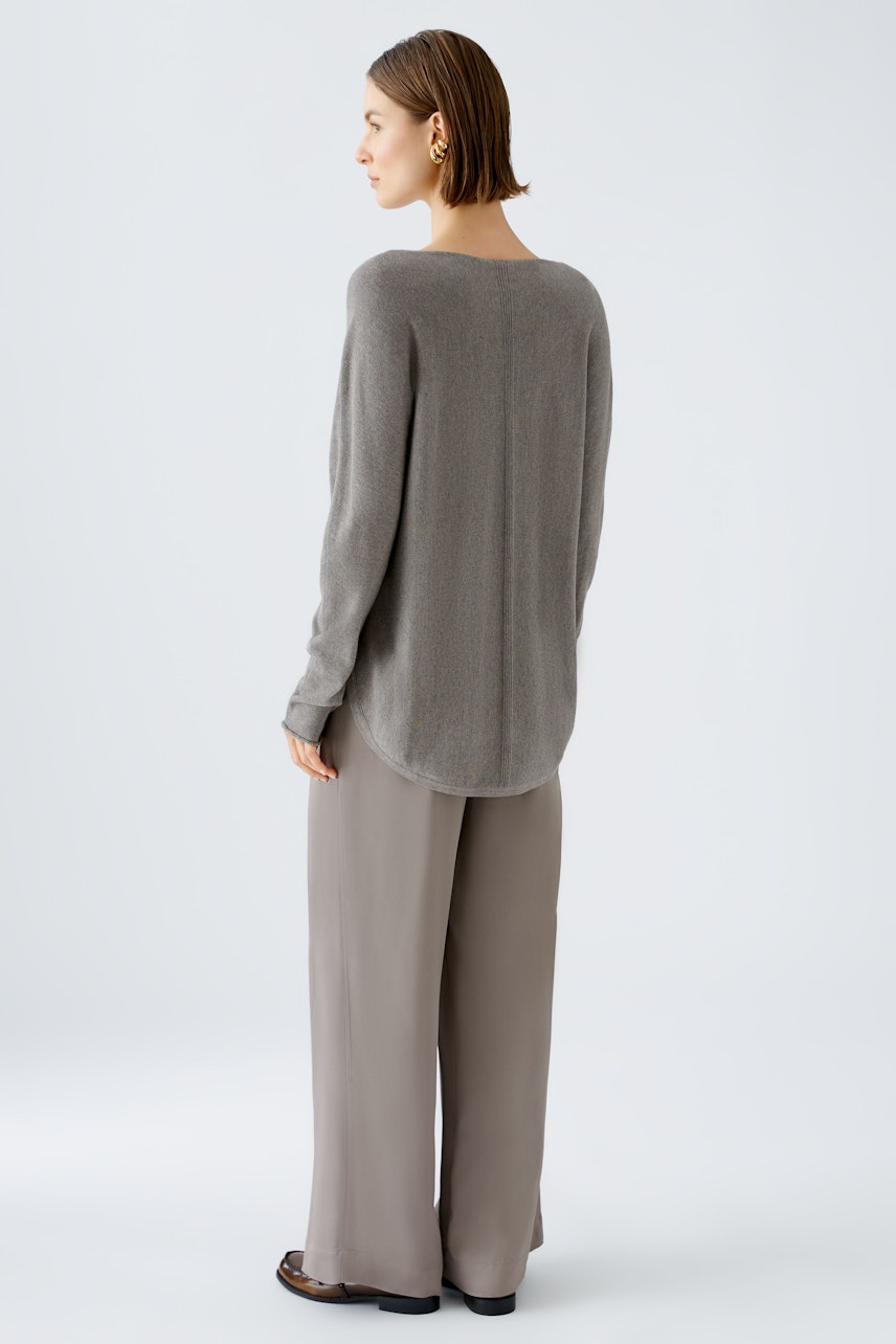 Bild 4 von Pullover - smoky taupe in smoky taupe | Oui