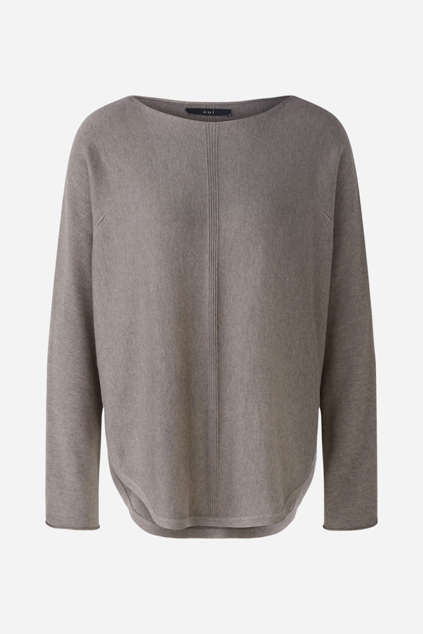 Bild 7 von Pullover - smoky taupe in smoky taupe | Oui