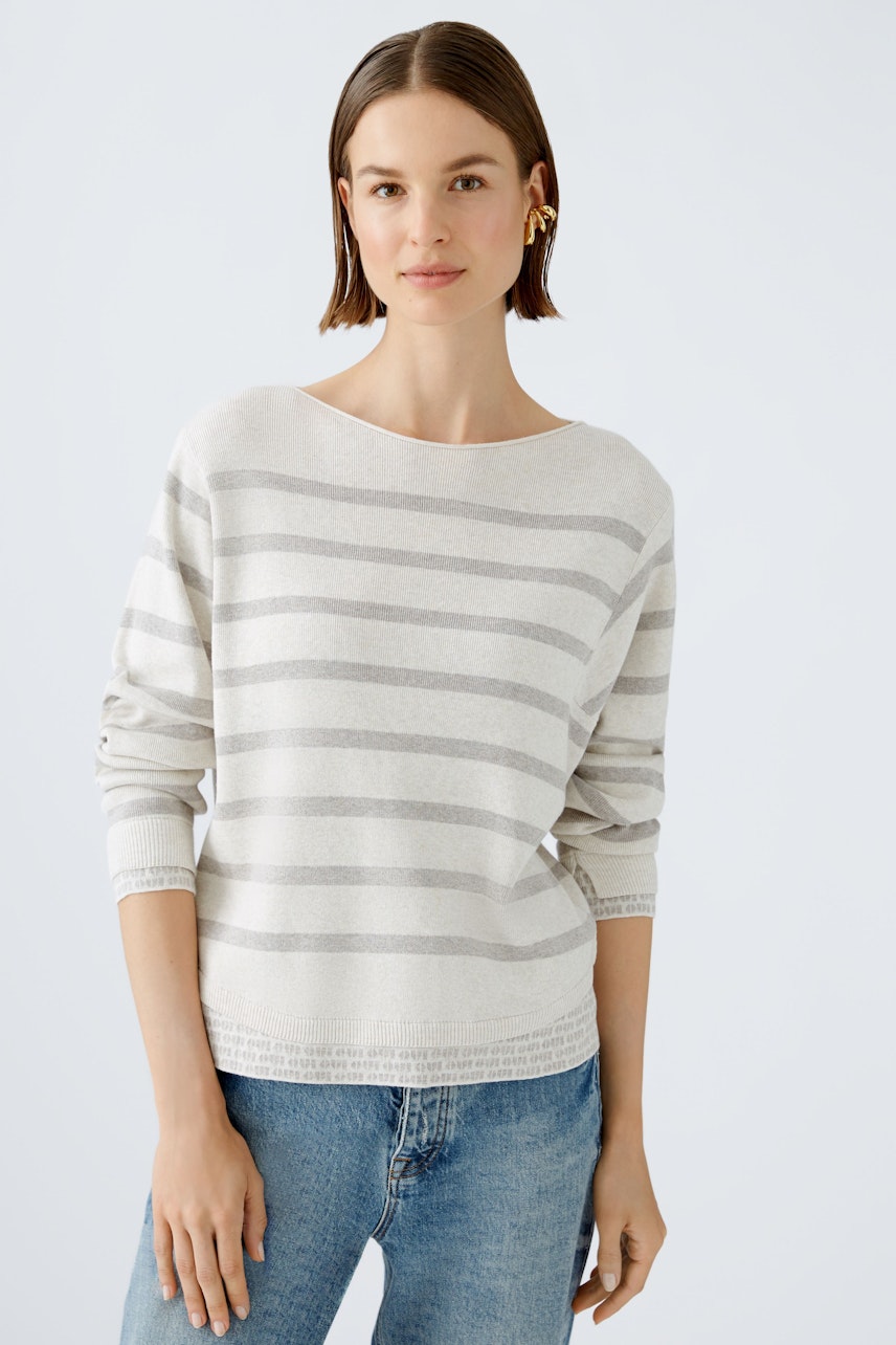 Bild 3 von Pullover - white brown in white brown | Oui