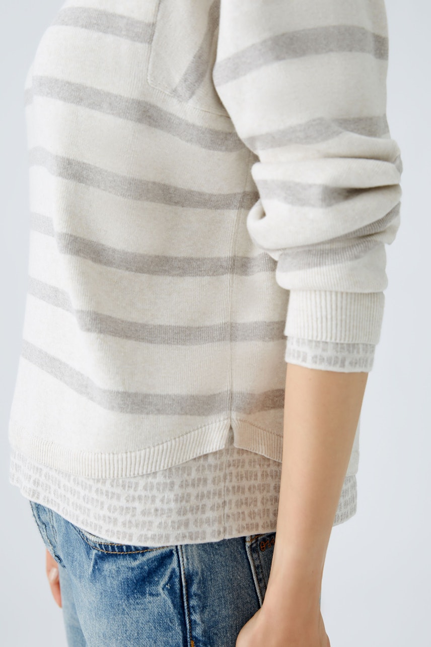 Bild 6 von Pullover - white brown in white brown | Oui