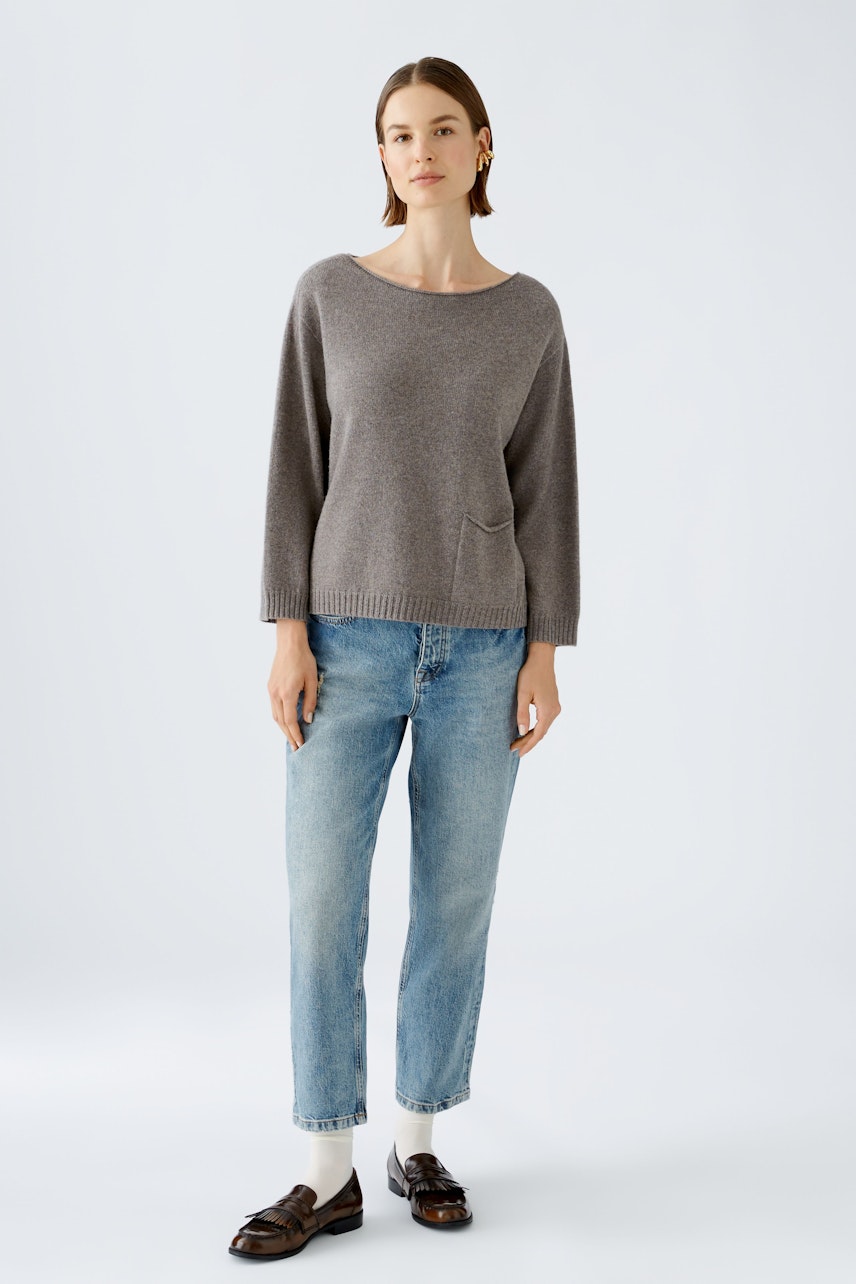 Bild 2 von Pullover - smoky taupe in smoky taupe | Oui