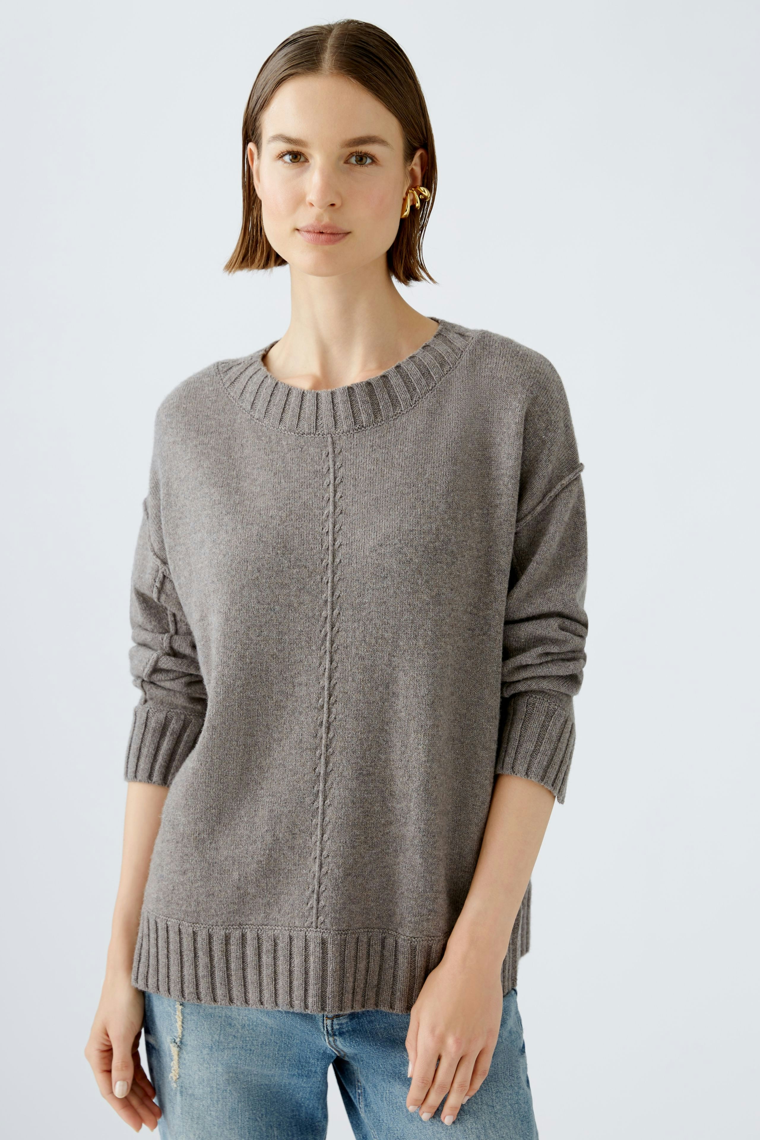 Bild 3 von Pullover - smoky taupe in smoky taupe | Oui