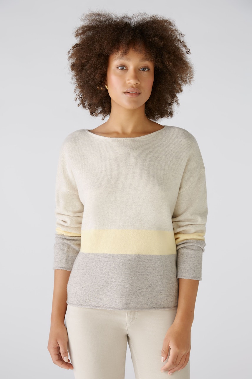 Bild 2 von Pullover - light brown white in light brown white | Oui