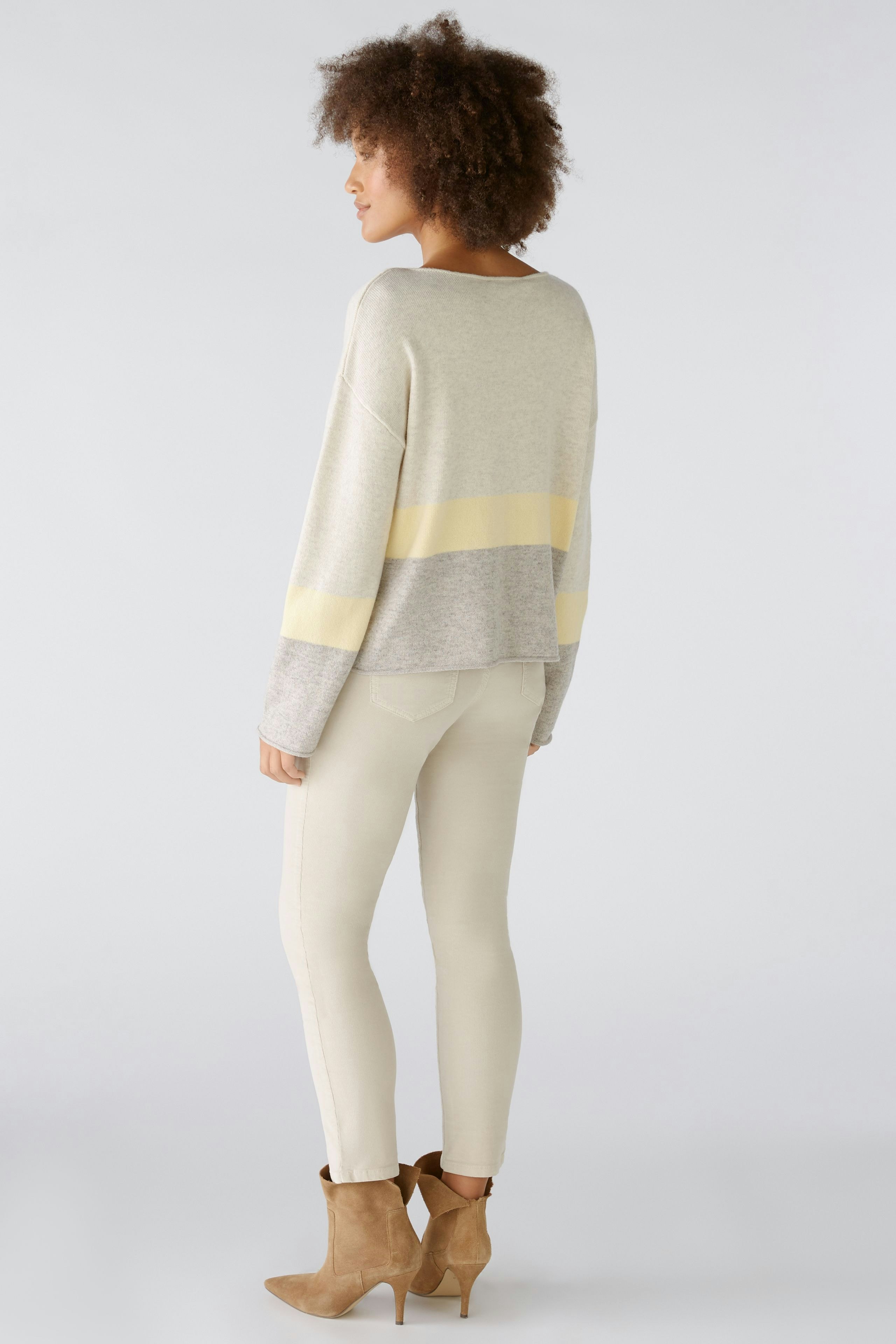 Bild 3 von Pullover - light brown white in light brown white | Oui