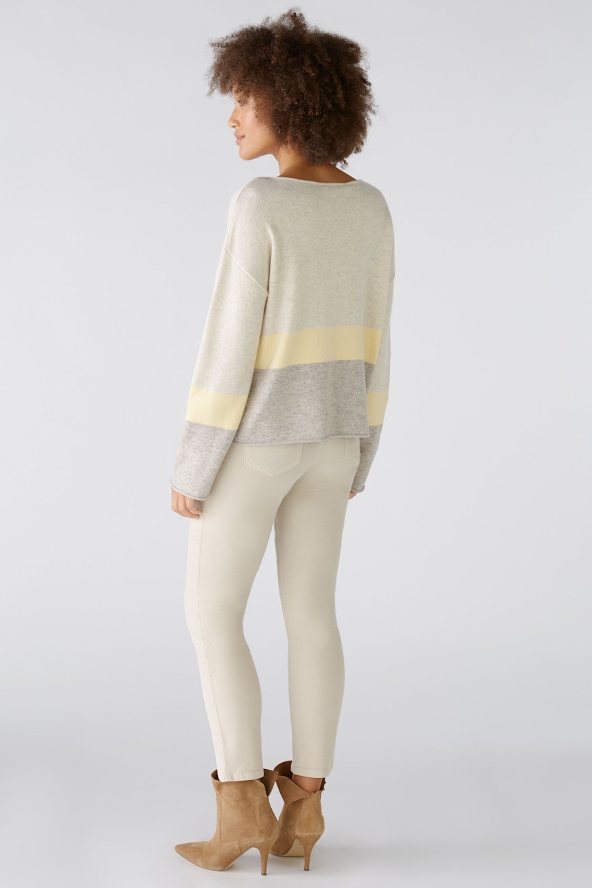 Bild 3 von Pullover - light brown white in light brown white | Oui