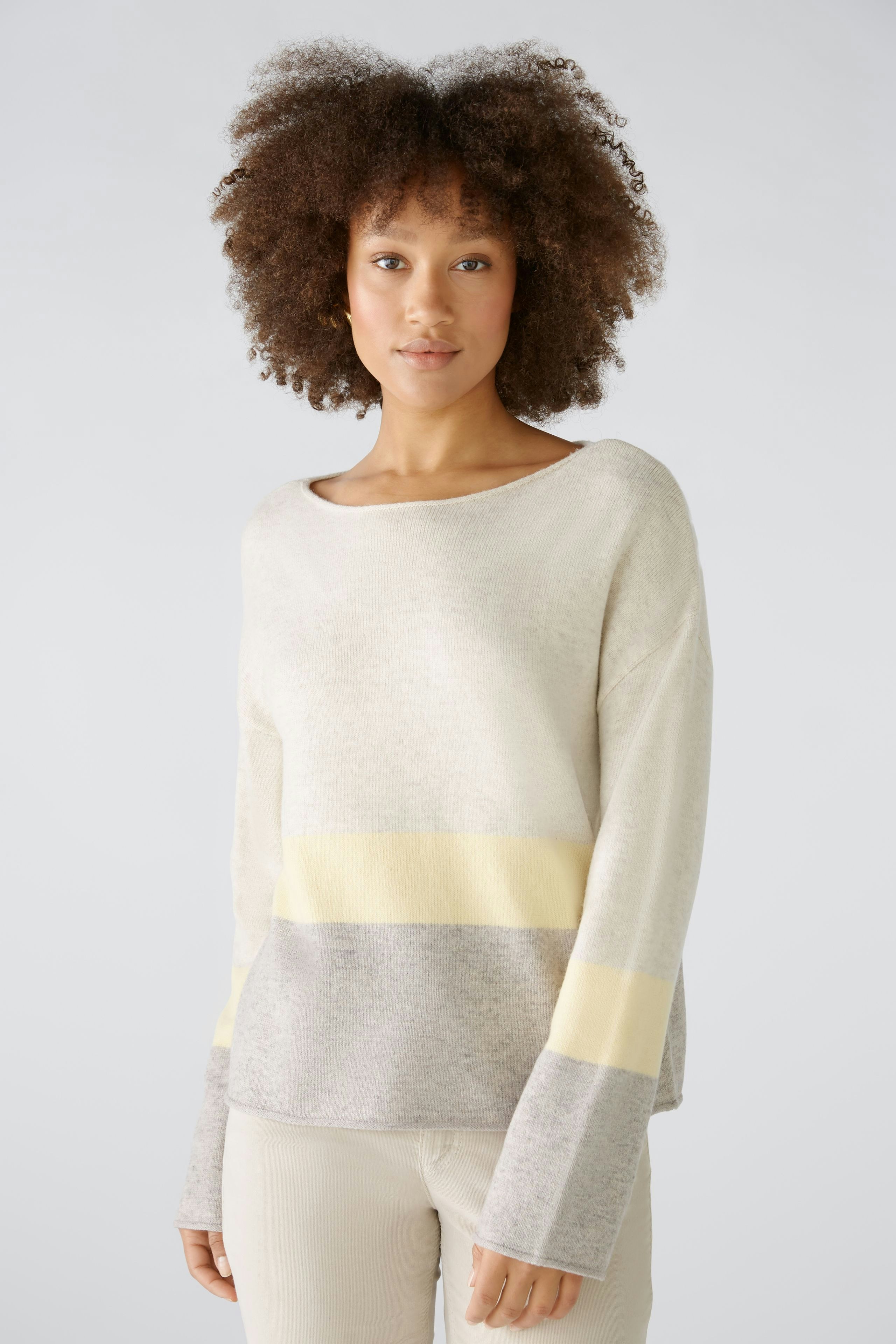 Bild 5 von Pullover - light brown white in light brown white | Oui