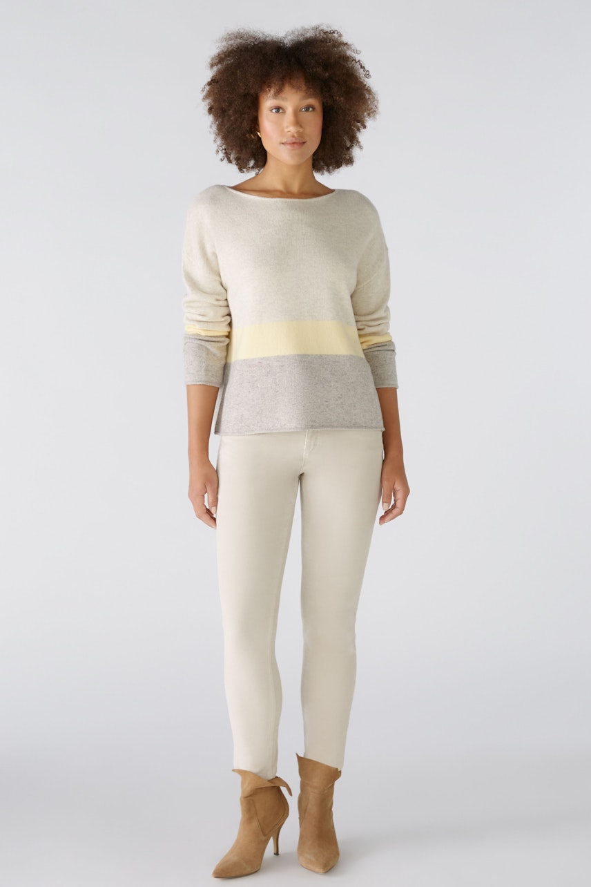 Bild 1 von Pullover - light brown white in light brown white | Oui