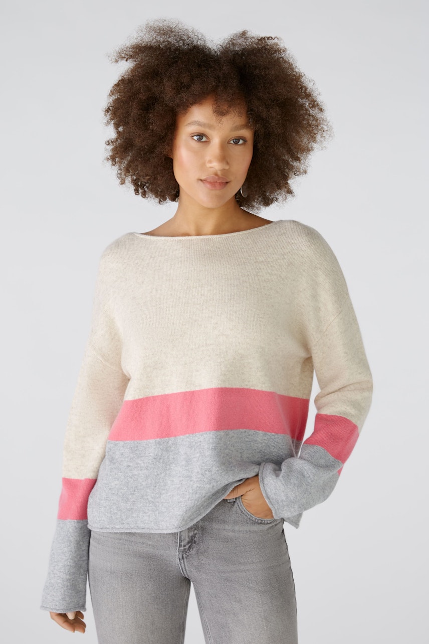 Bild 3 von Pullover - grey camel in grey camel | Oui