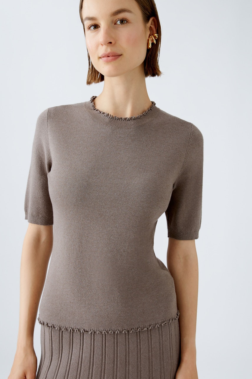 Bild 5 von Pullover - smoky taupe in smoky taupe | Oui