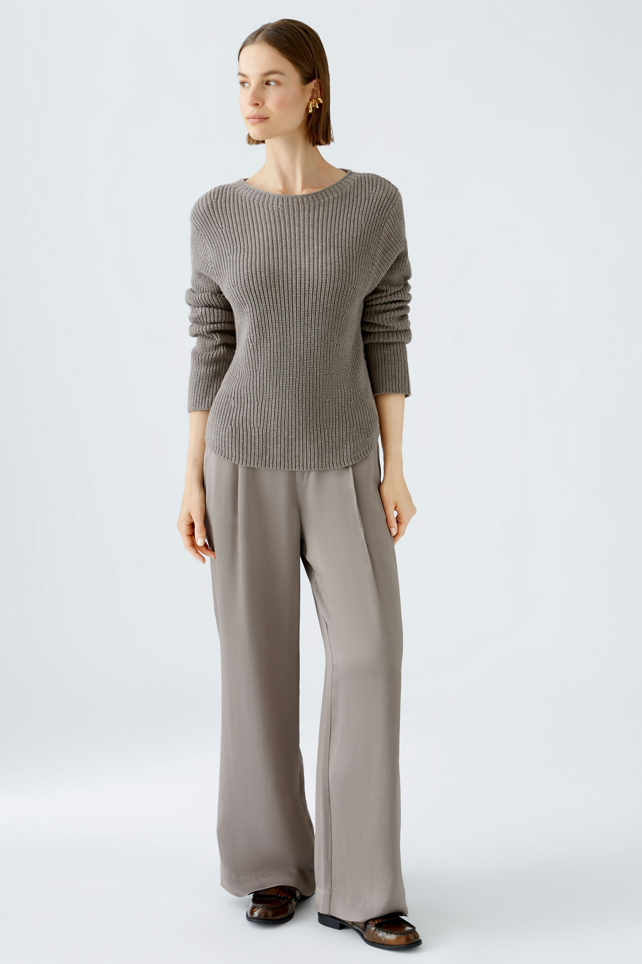 Bild 2 von Pullover - smoky taupe in smoky taupe | Oui