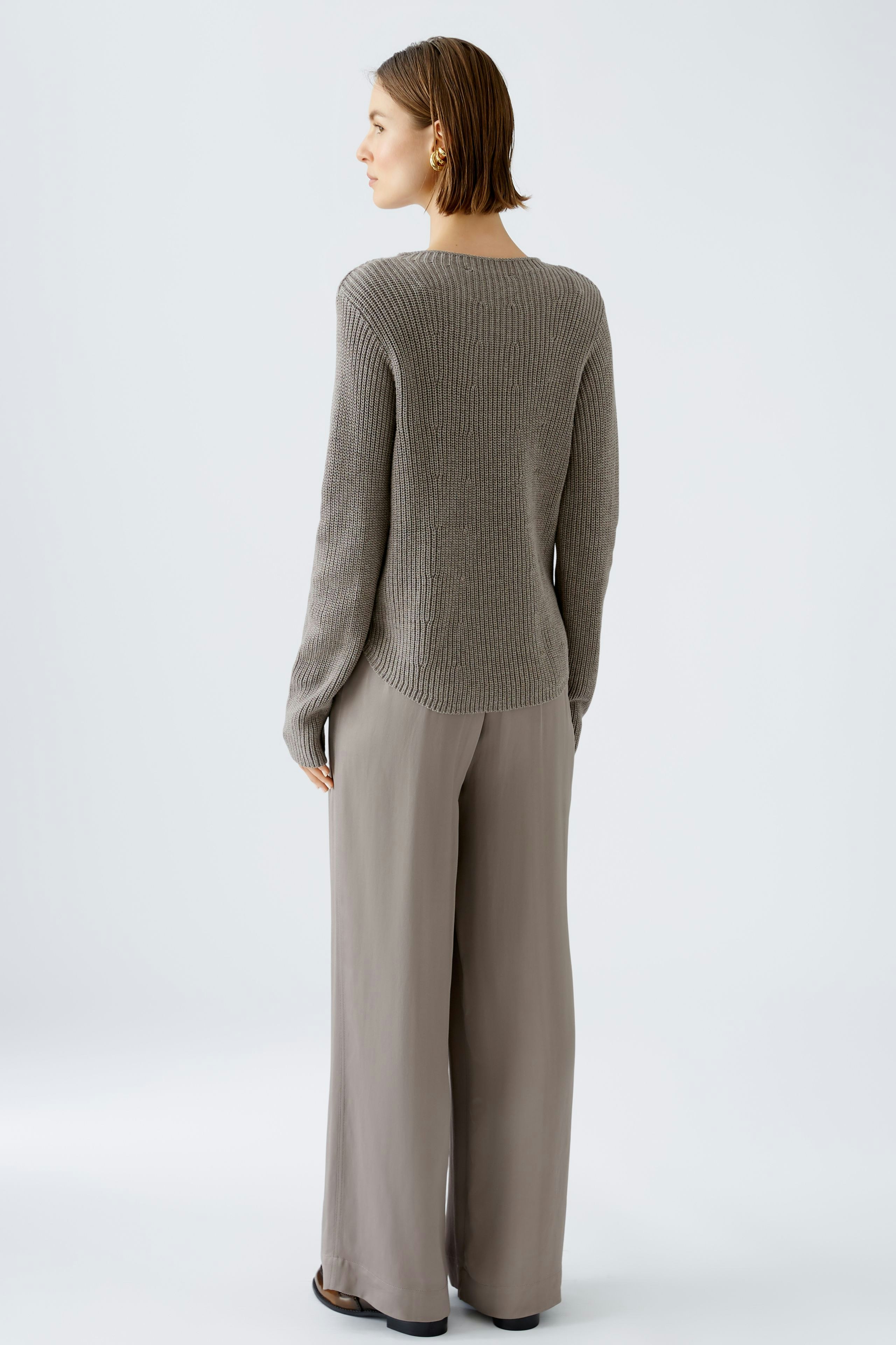 Bild 4 von Pullover - smoky taupe in smoky taupe | Oui