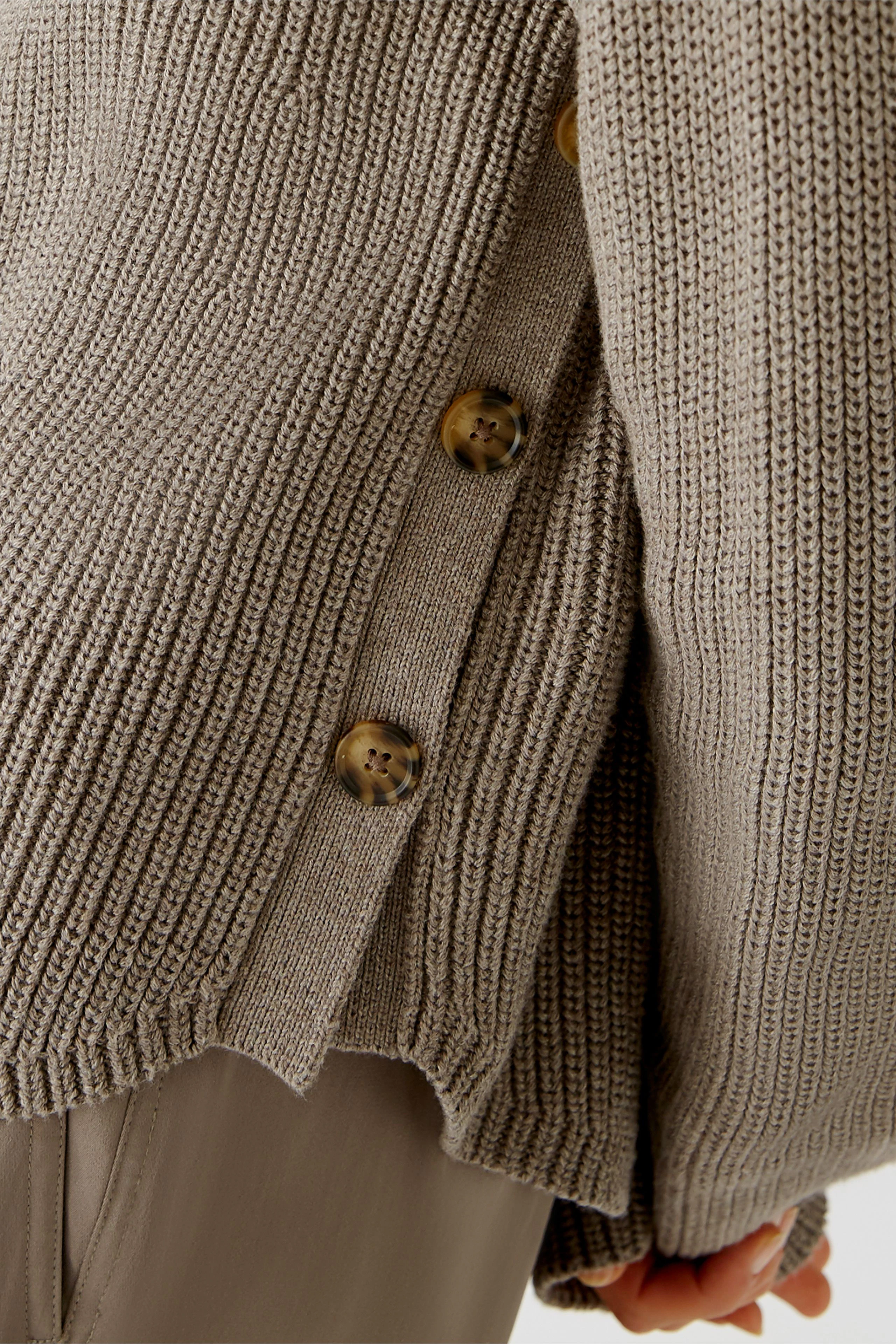 Image 5 of pullover - smoky taupe in smoky taupe | Oui