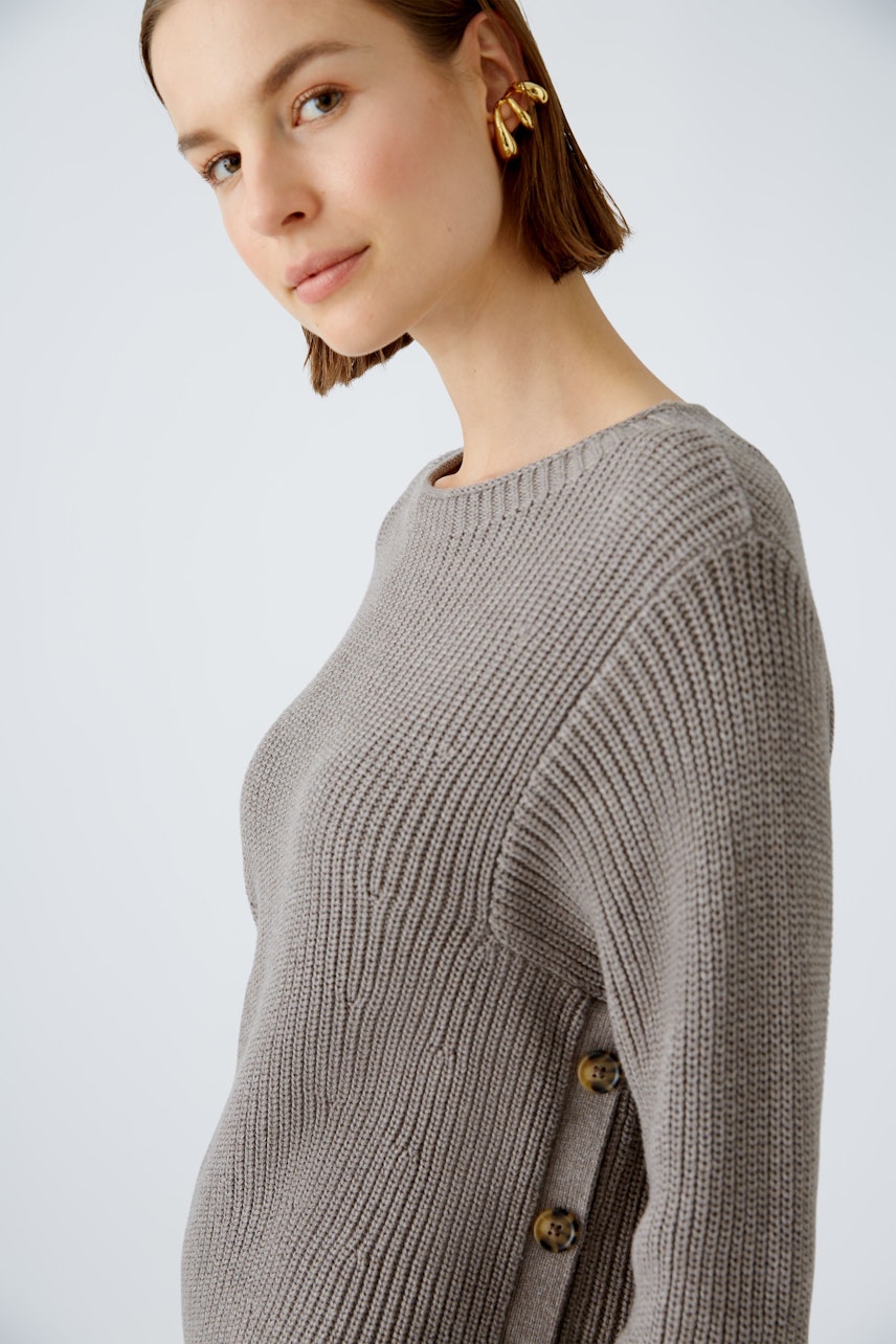 Bild 1 von Pullover - smoky taupe in smoky taupe | Oui