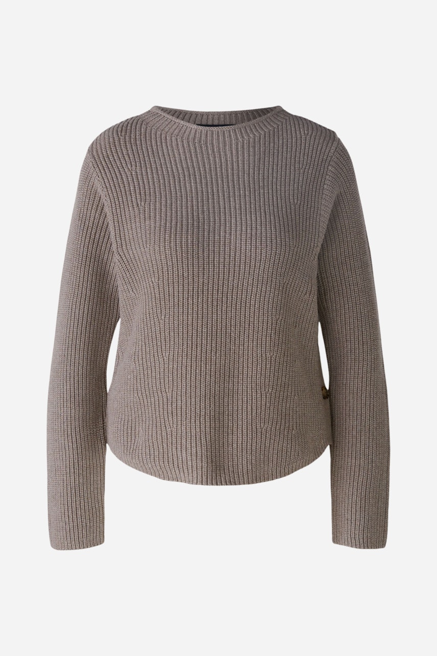 Bild 7 von Pullover - smoky taupe in smoky taupe | Oui