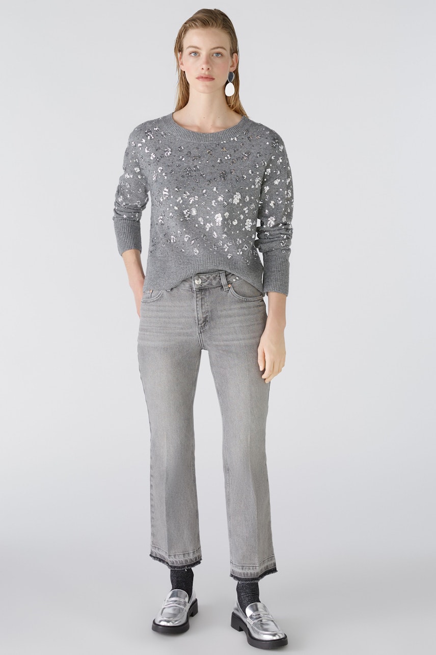 Bild 2 von Pullover - grey in grey | Oui