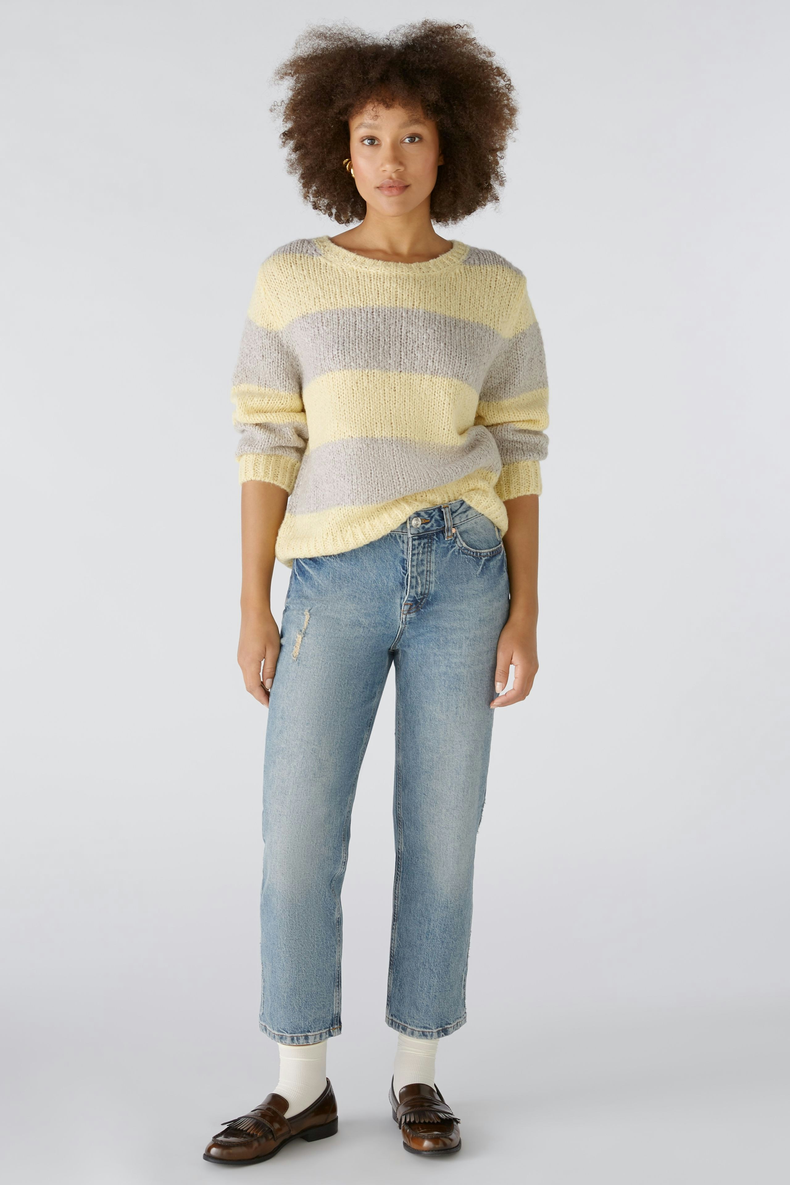 Bild 2 von pullover - yellow taupe in yellow taupe | Oui