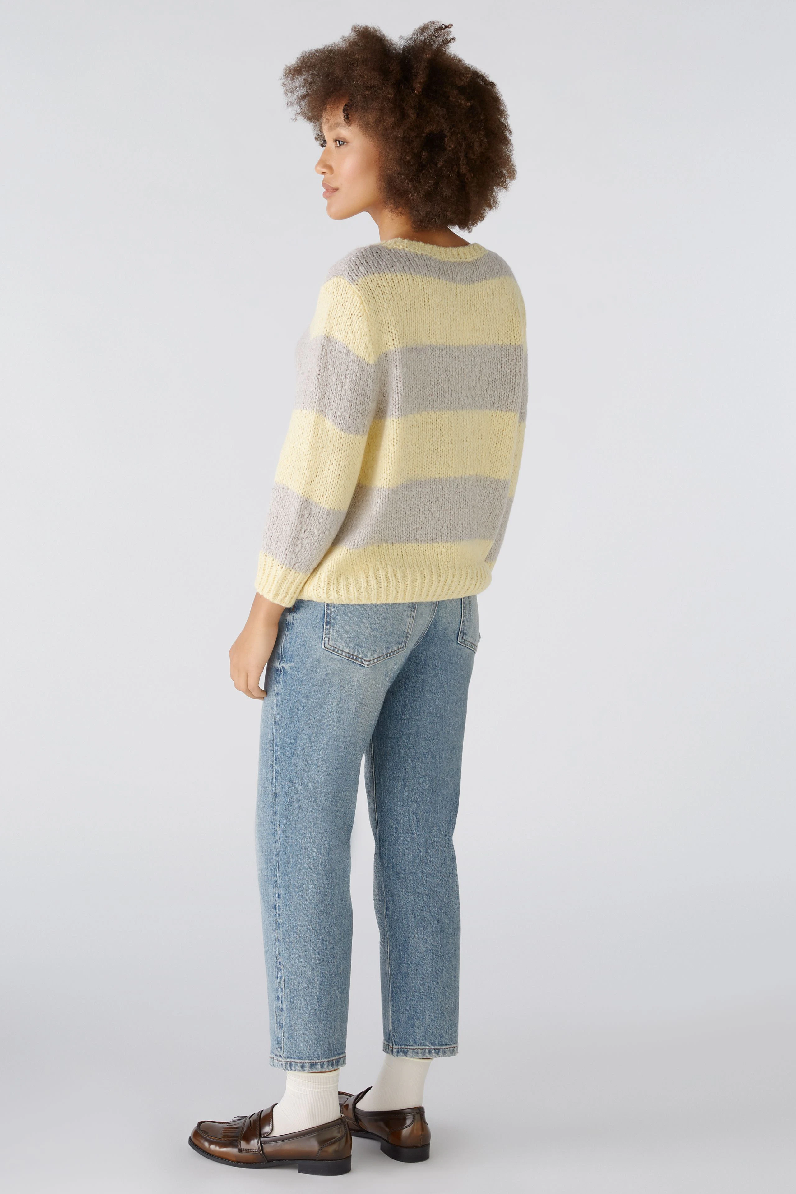 Image 4 of pullover - yellow taupe in yellow taupe | Oui