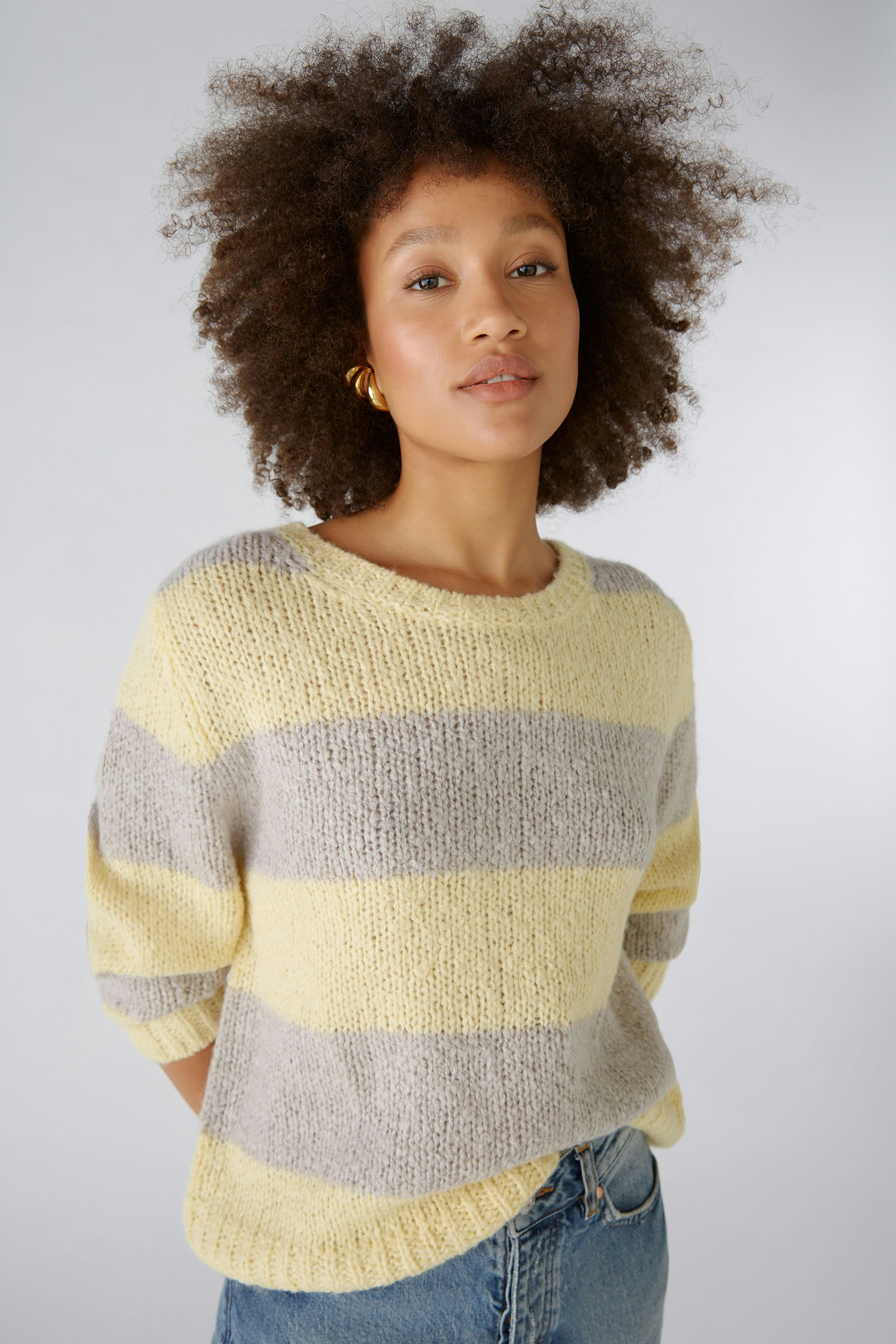 Bild 1 von pullover - yellow taupe in yellow taupe | Oui