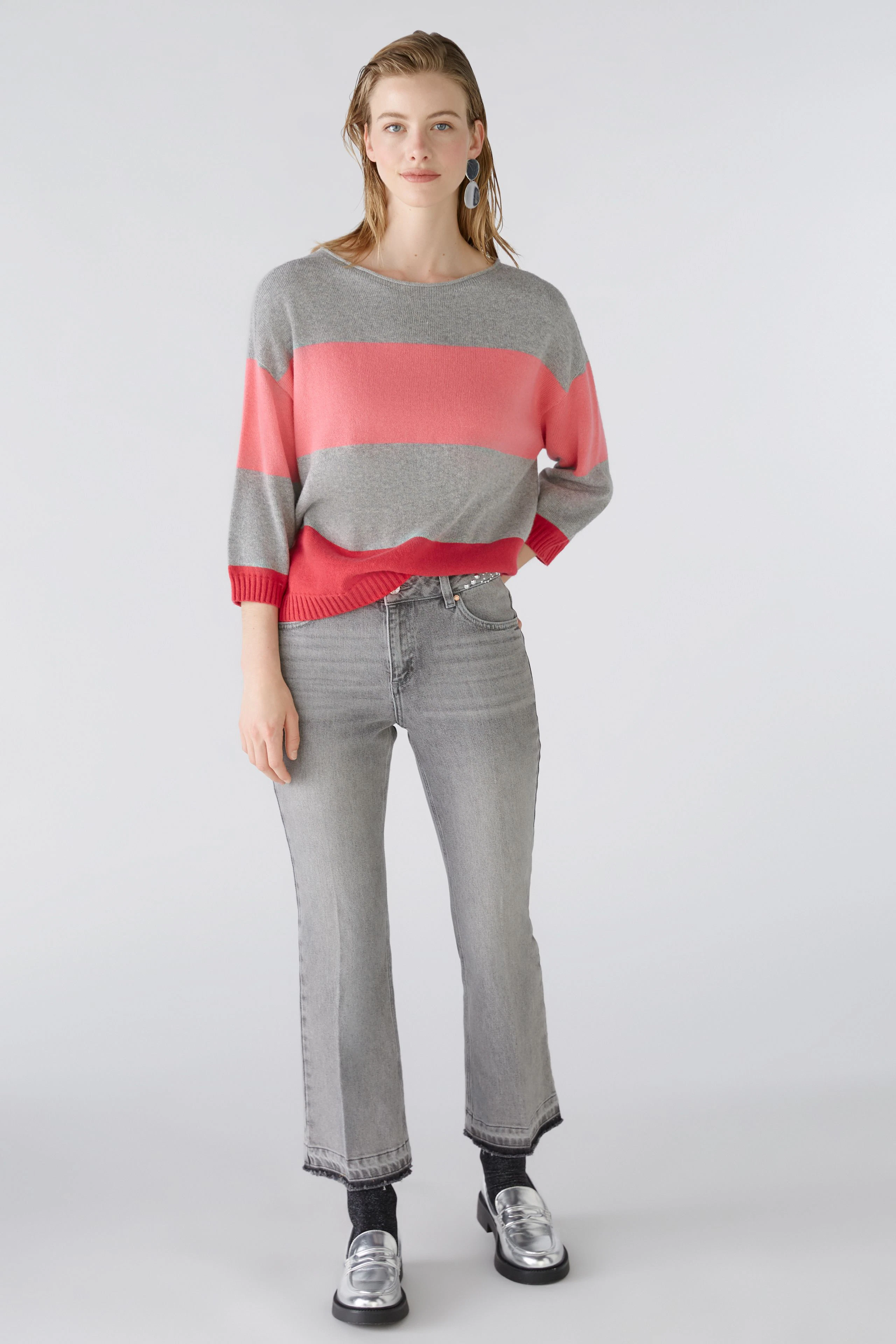 Bild 2 von Pullover - grey camel in grey camel | Oui