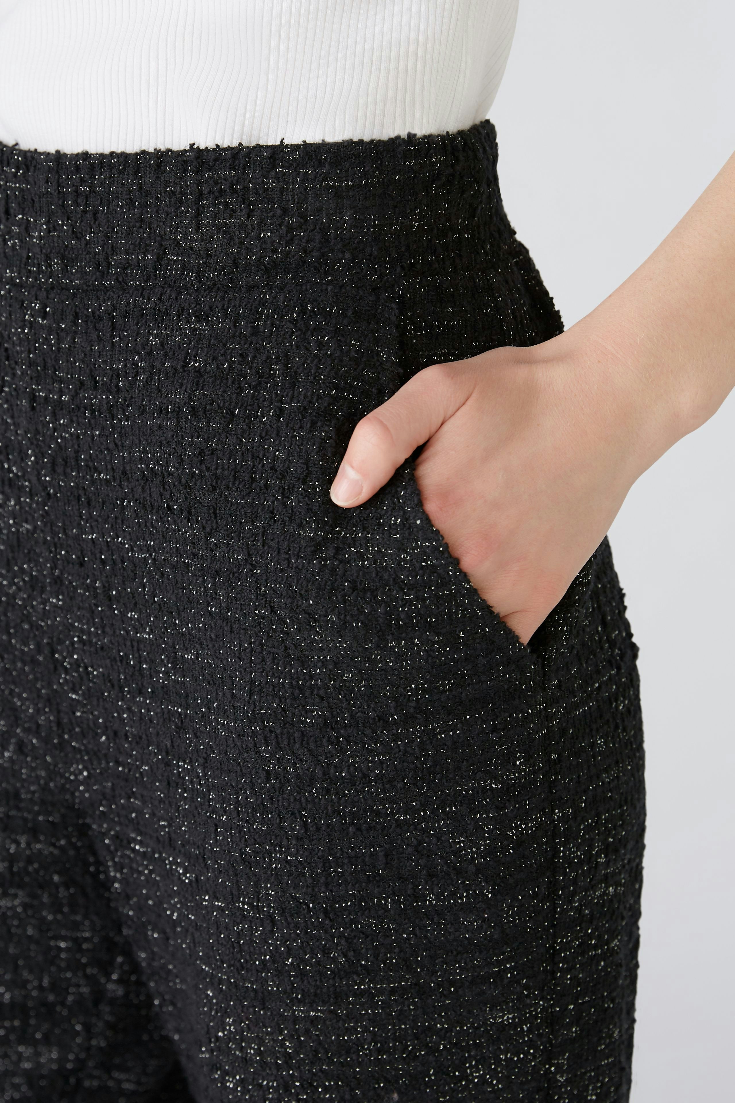 Bild 4 von Trousers - black in black | Oui